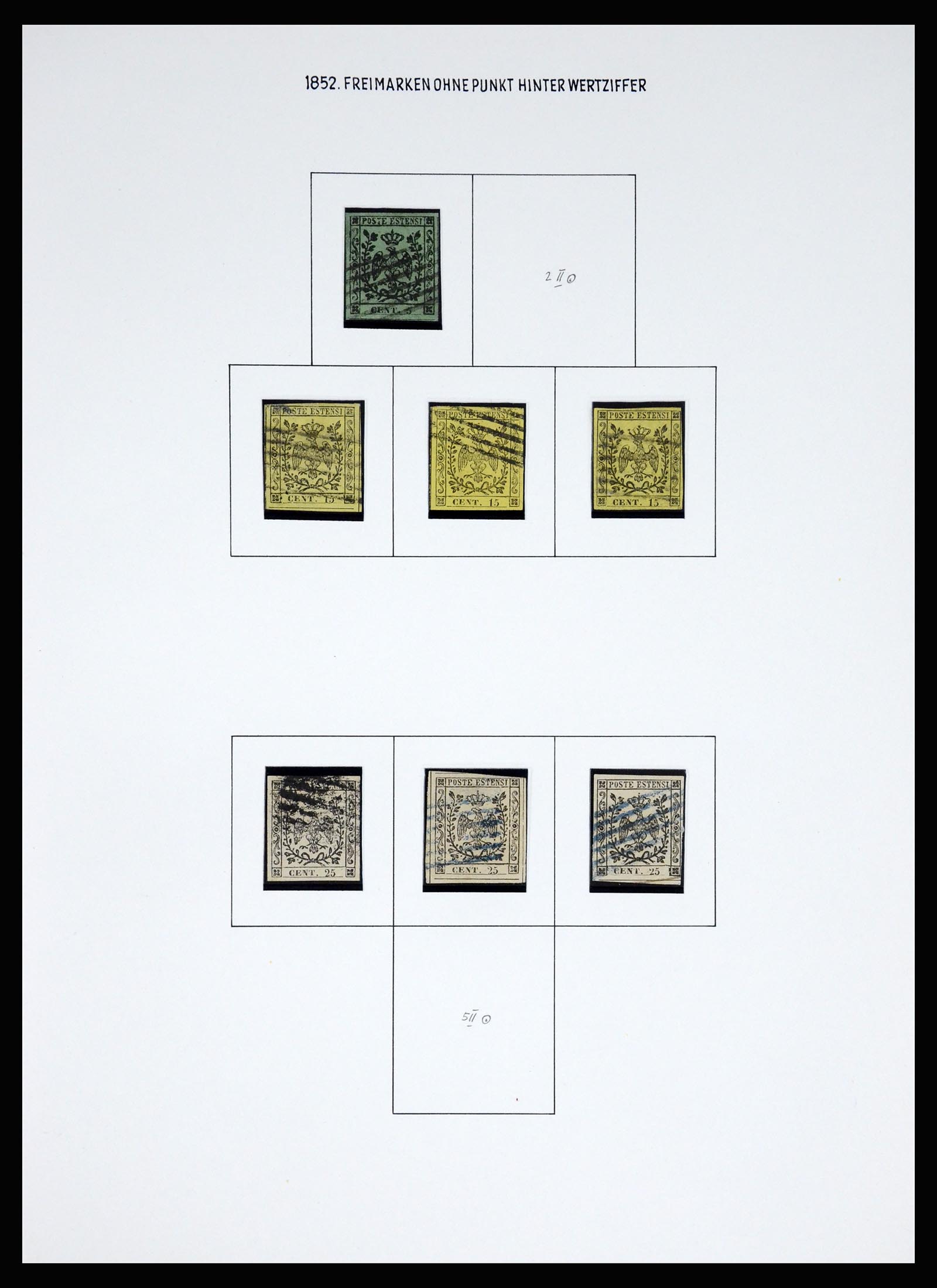 37110 032 - Postzegelverzameling 37110 Italië 1763(!)-1962.