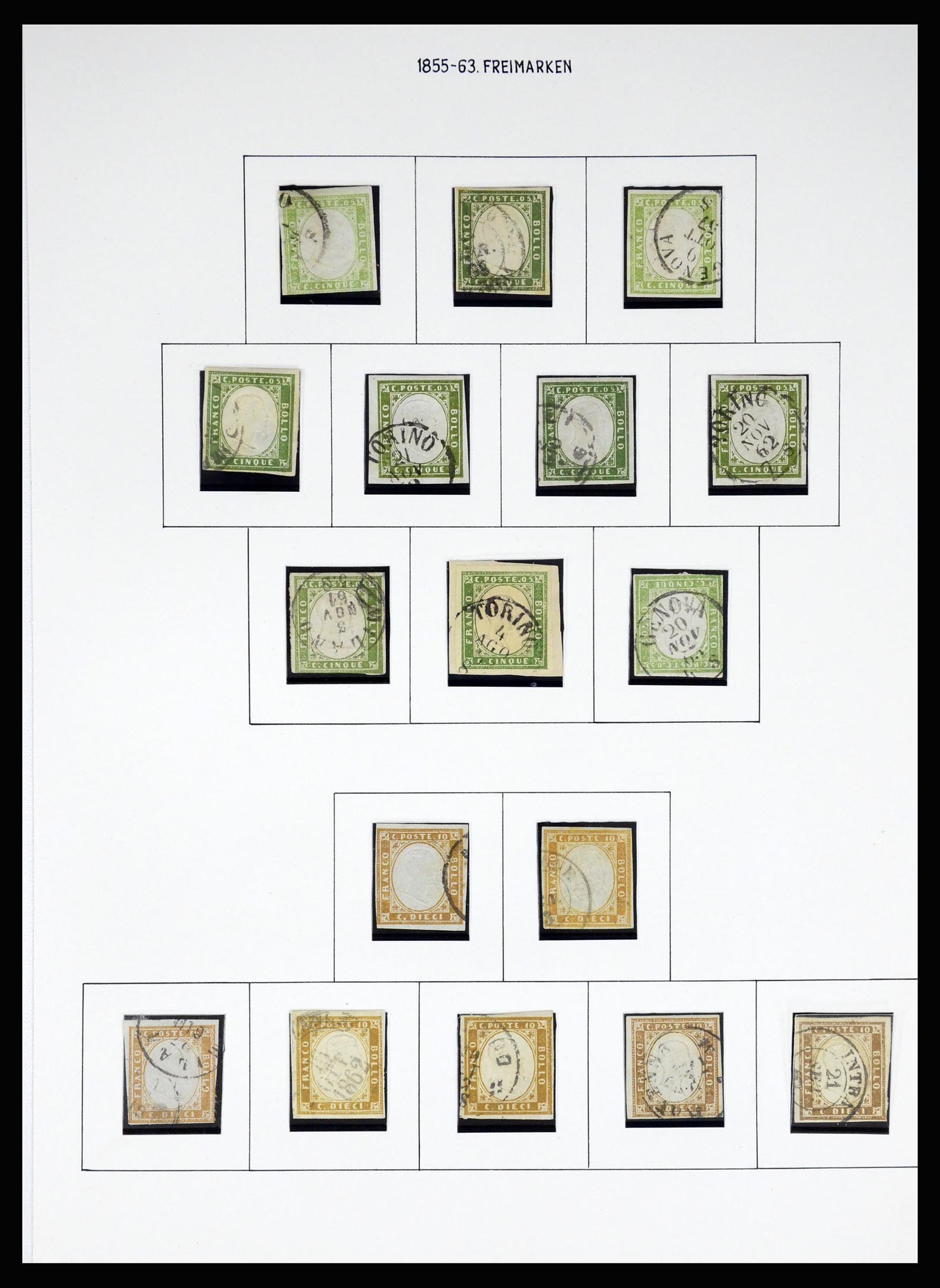 37110 038 - Postzegelverzameling 37110 Italië 1763(!)-1962.