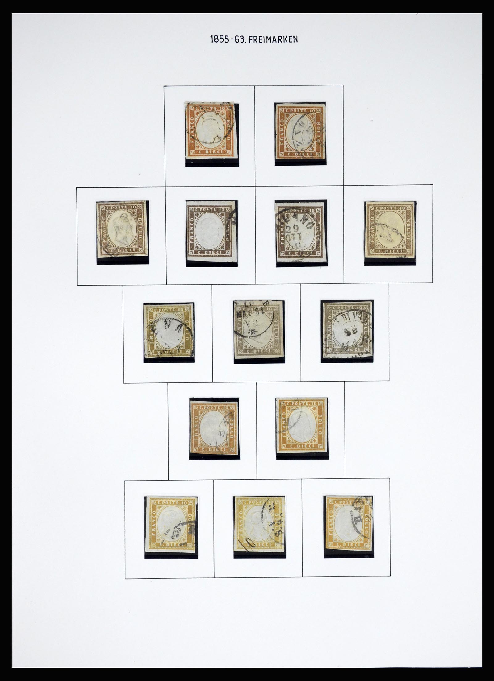 37110 039 - Postzegelverzameling 37110 Italië 1763(!)-1962.