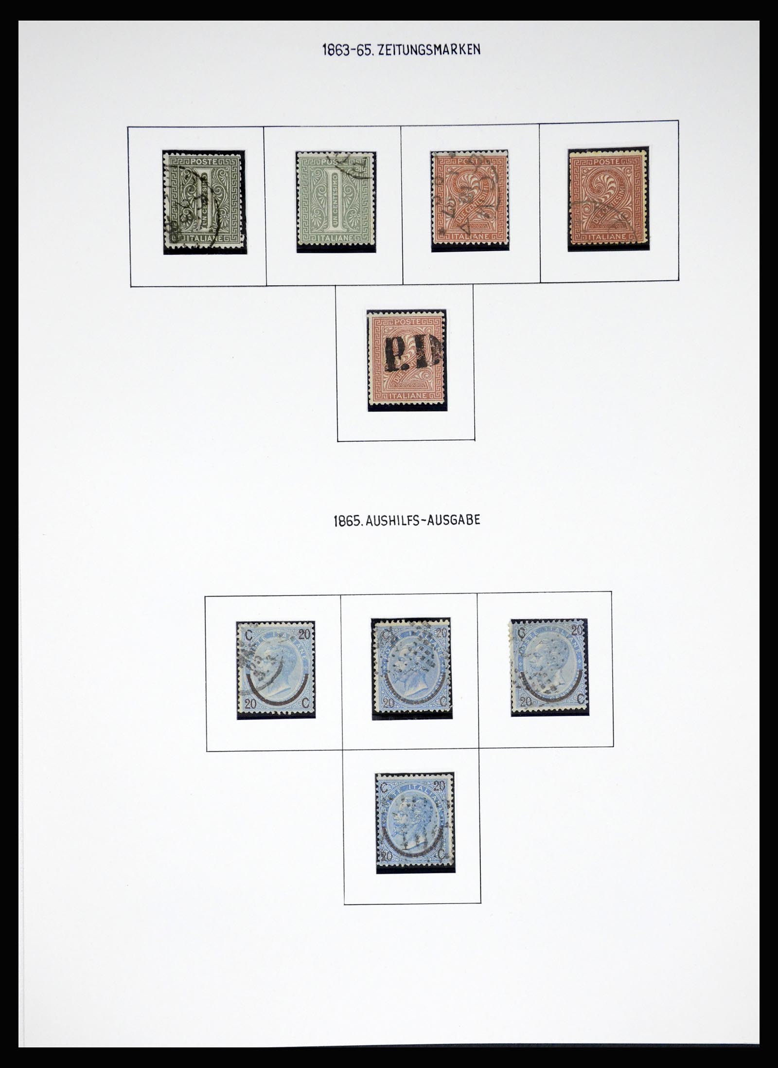 37110 058 - Postzegelverzameling 37110 Italië 1763(!)-1962.