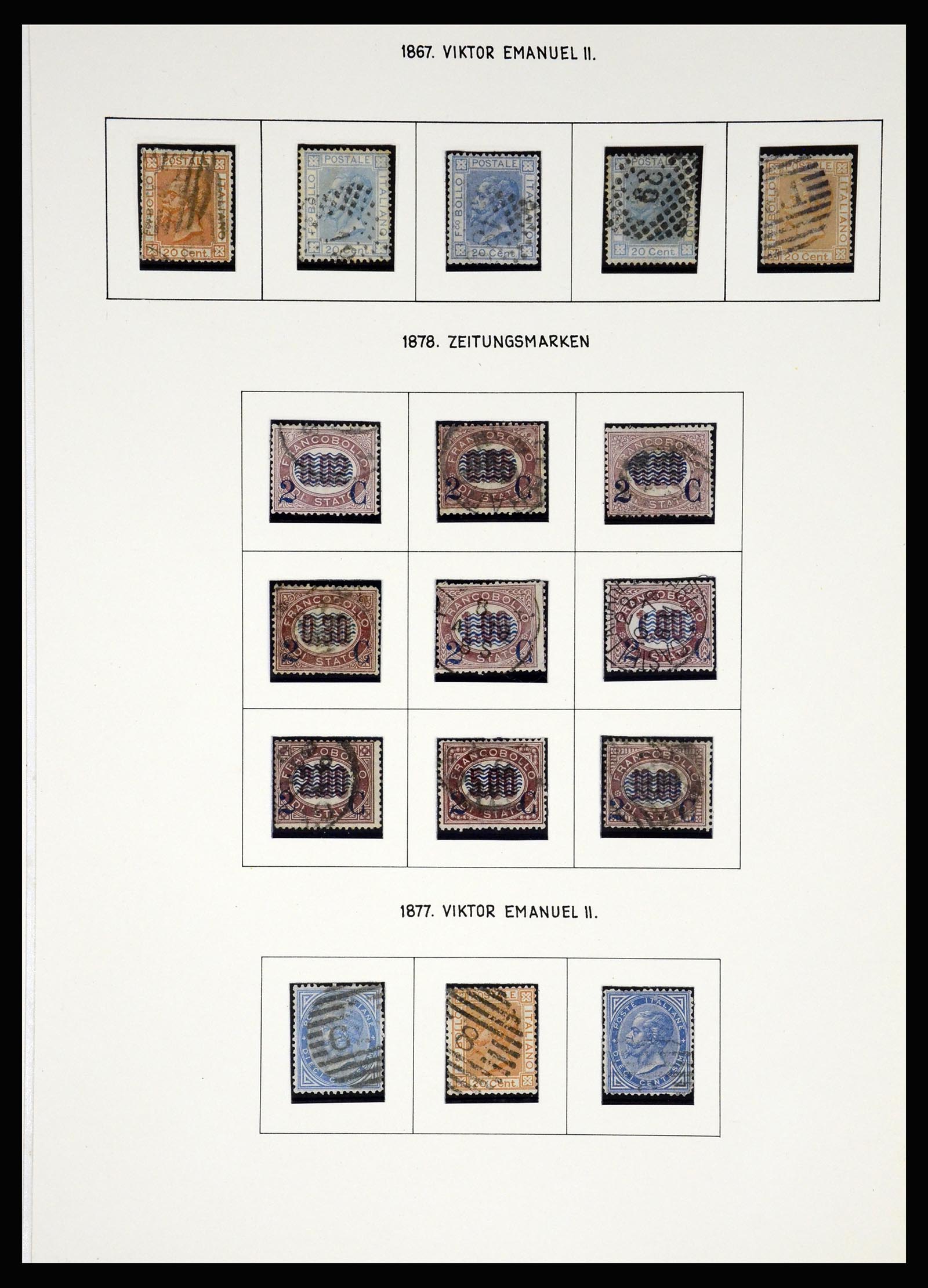 37110 060 - Postzegelverzameling 37110 Italië 1763(!)-1962.