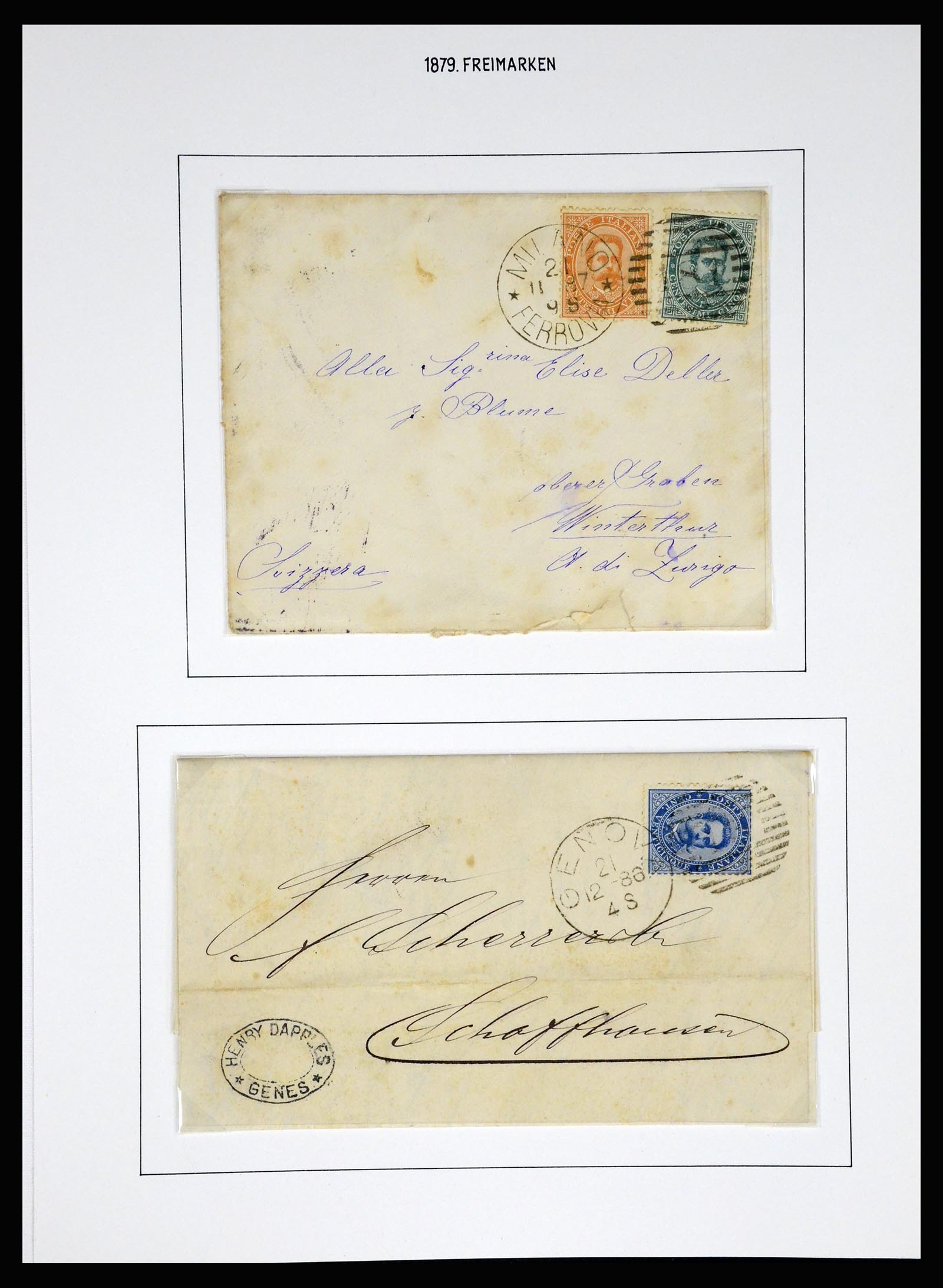 37110 064 - Postzegelverzameling 37110 Italië 1763(!)-1962.