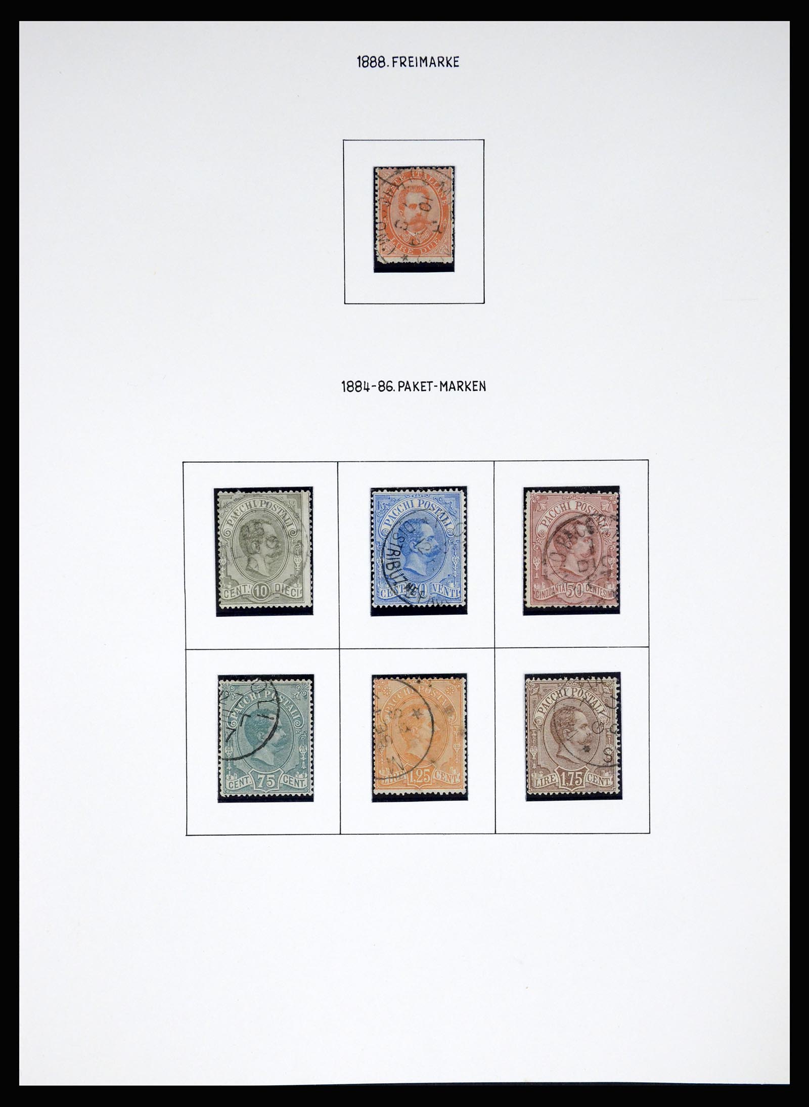 37110 067 - Postzegelverzameling 37110 Italië 1763(!)-1962.