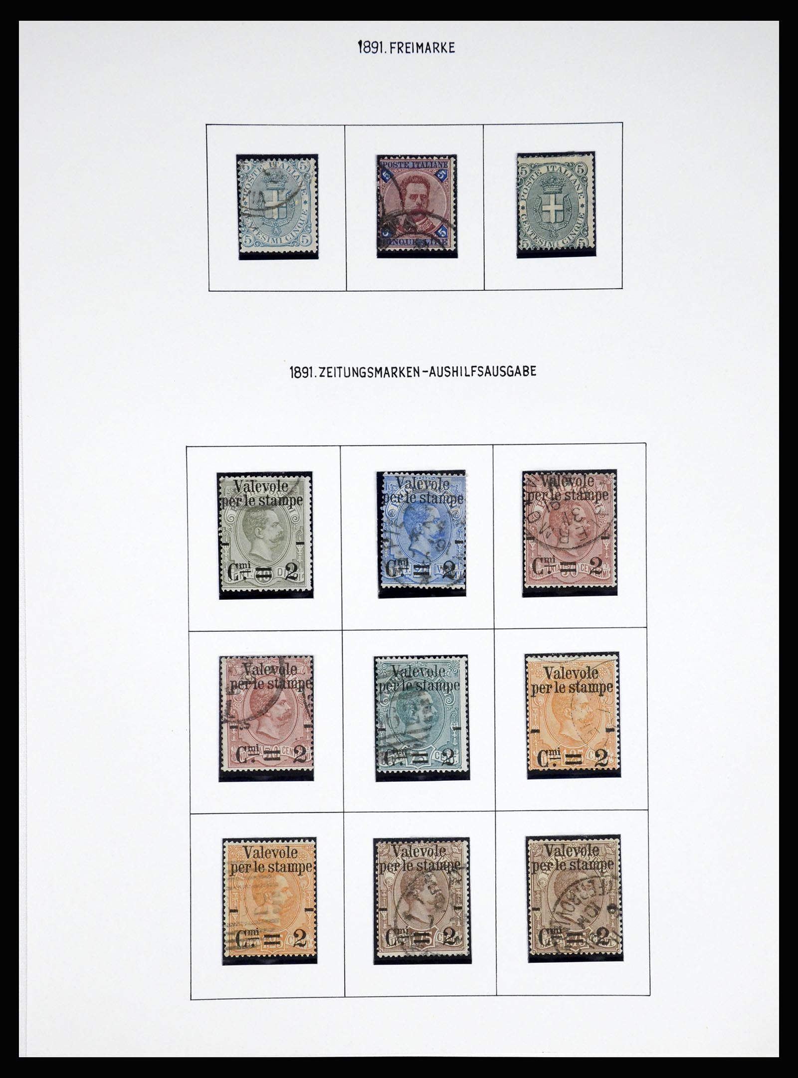 37110 069 - Postzegelverzameling 37110 Italië 1763(!)-1962.