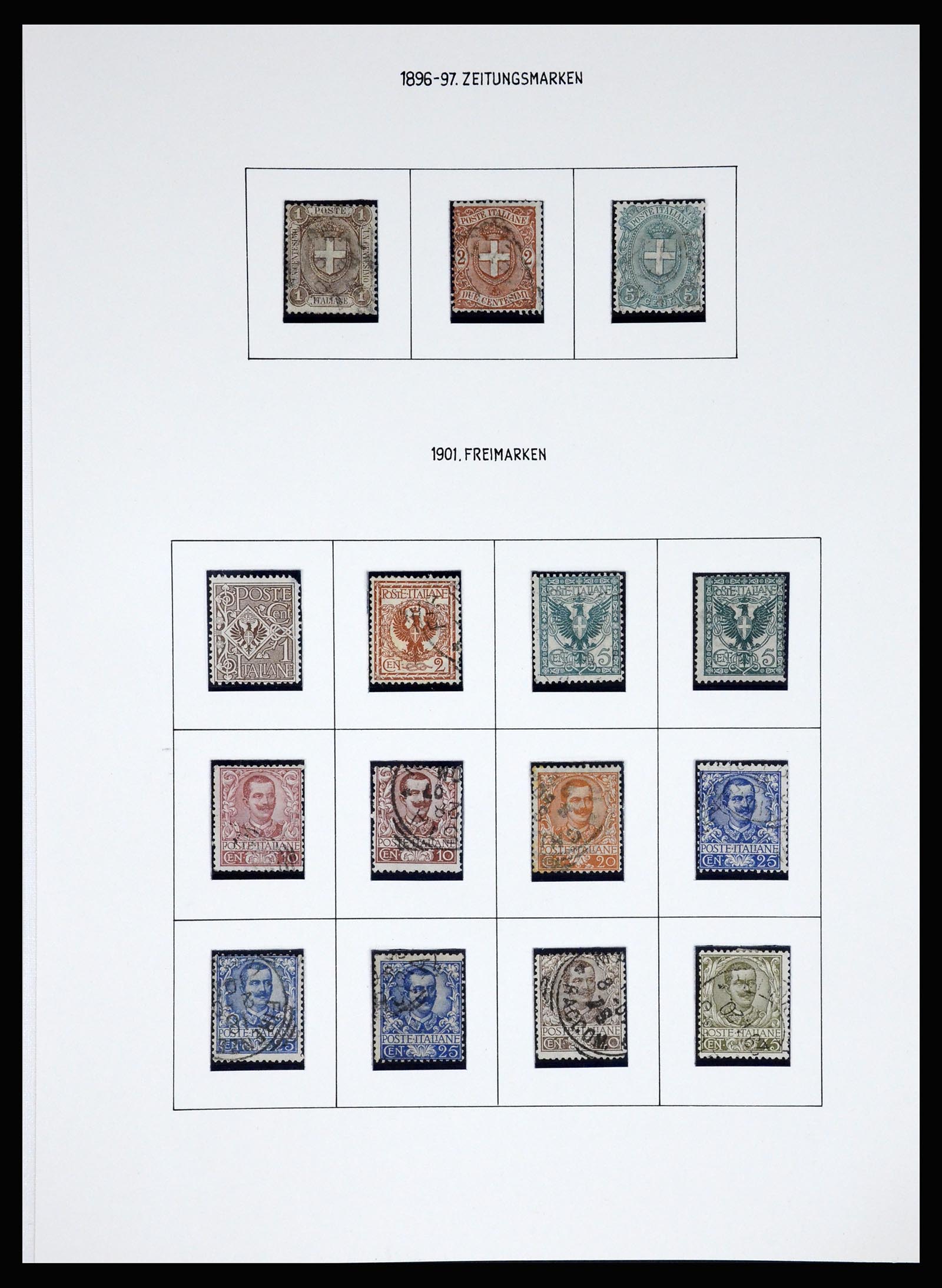 37110 072 - Postzegelverzameling 37110 Italië 1763(!)-1962.