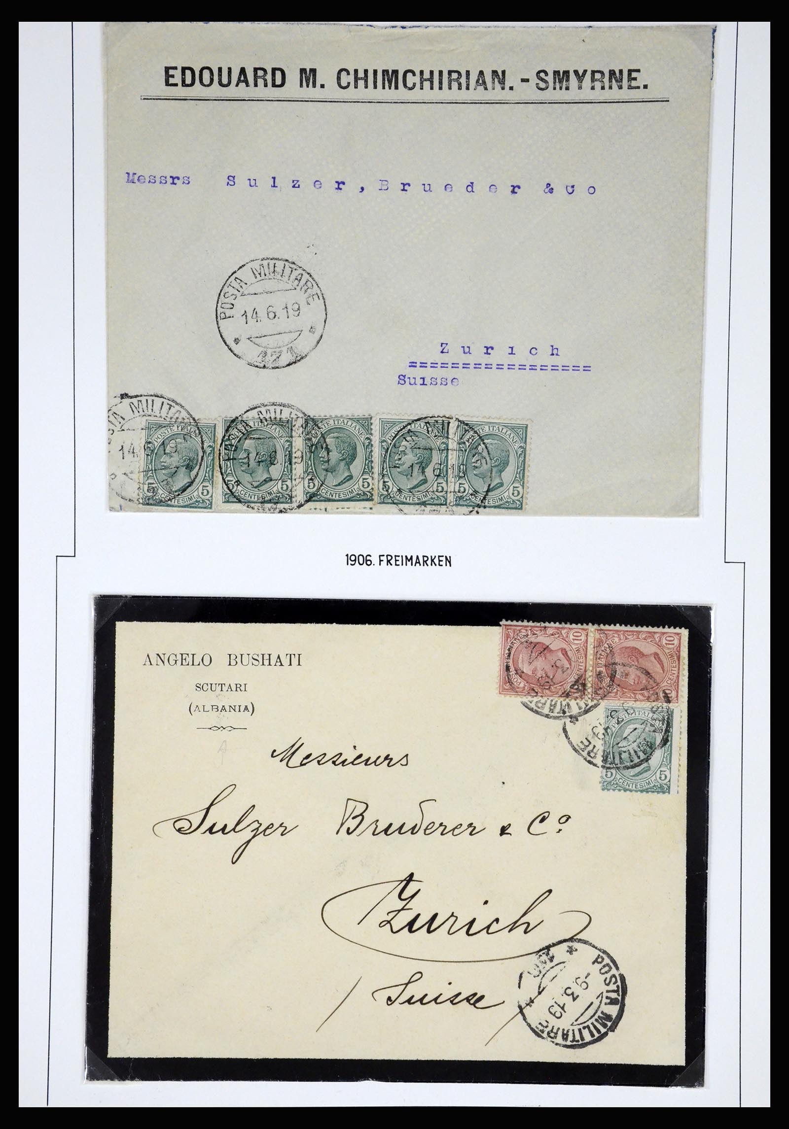 37110 083 - Postzegelverzameling 37110 Italië 1763(!)-1962.