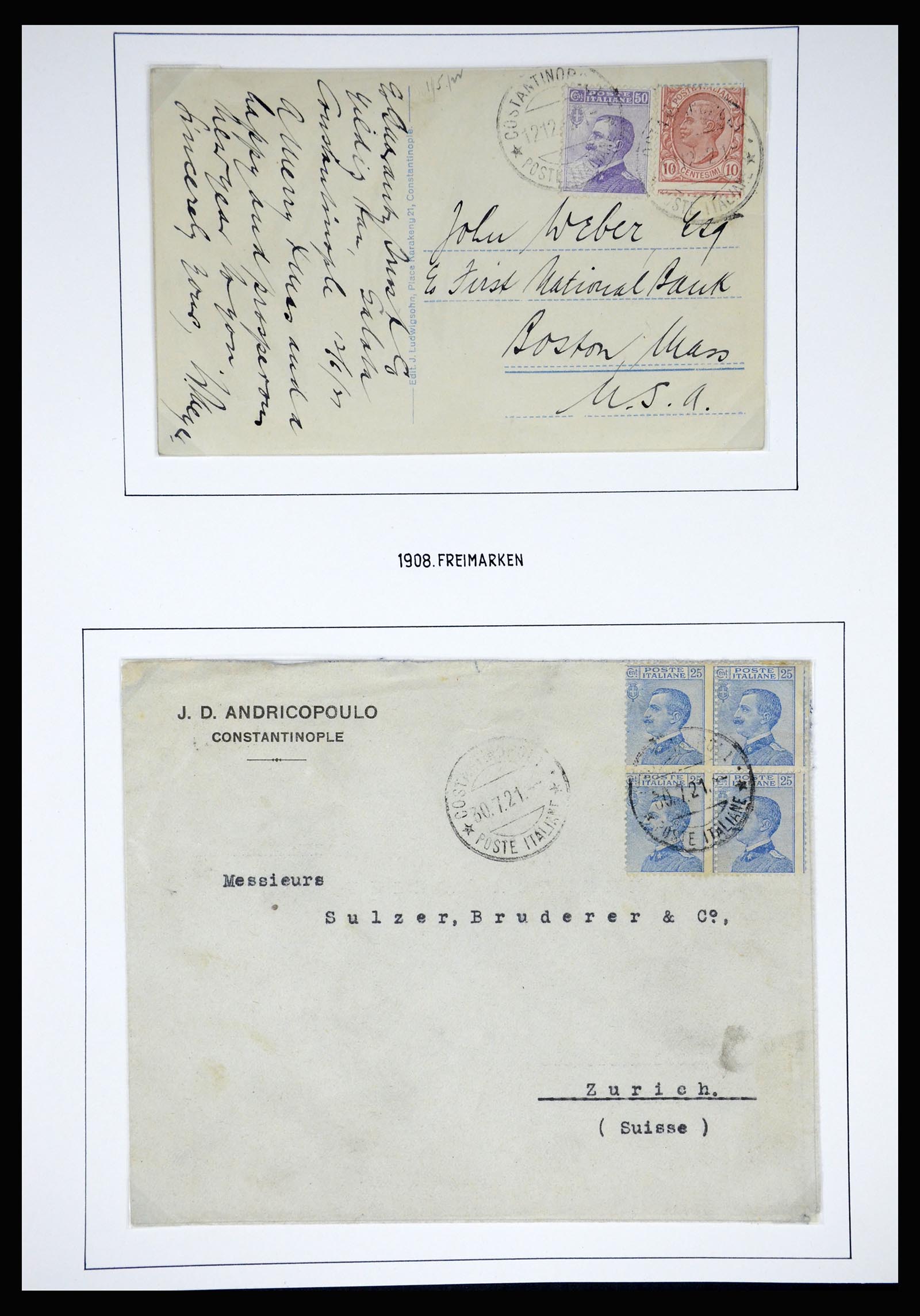 37110 086 - Postzegelverzameling 37110 Italië 1763(!)-1962.
