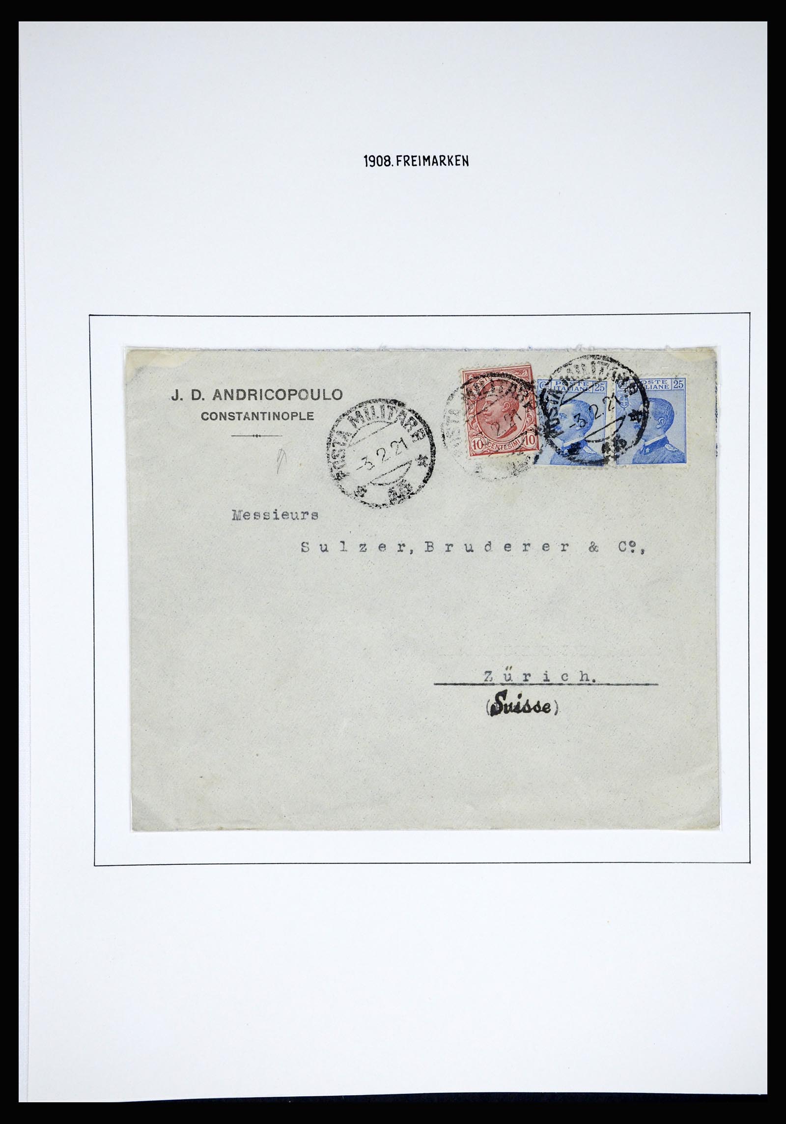 37110 087 - Postzegelverzameling 37110 Italië 1763(!)-1962.