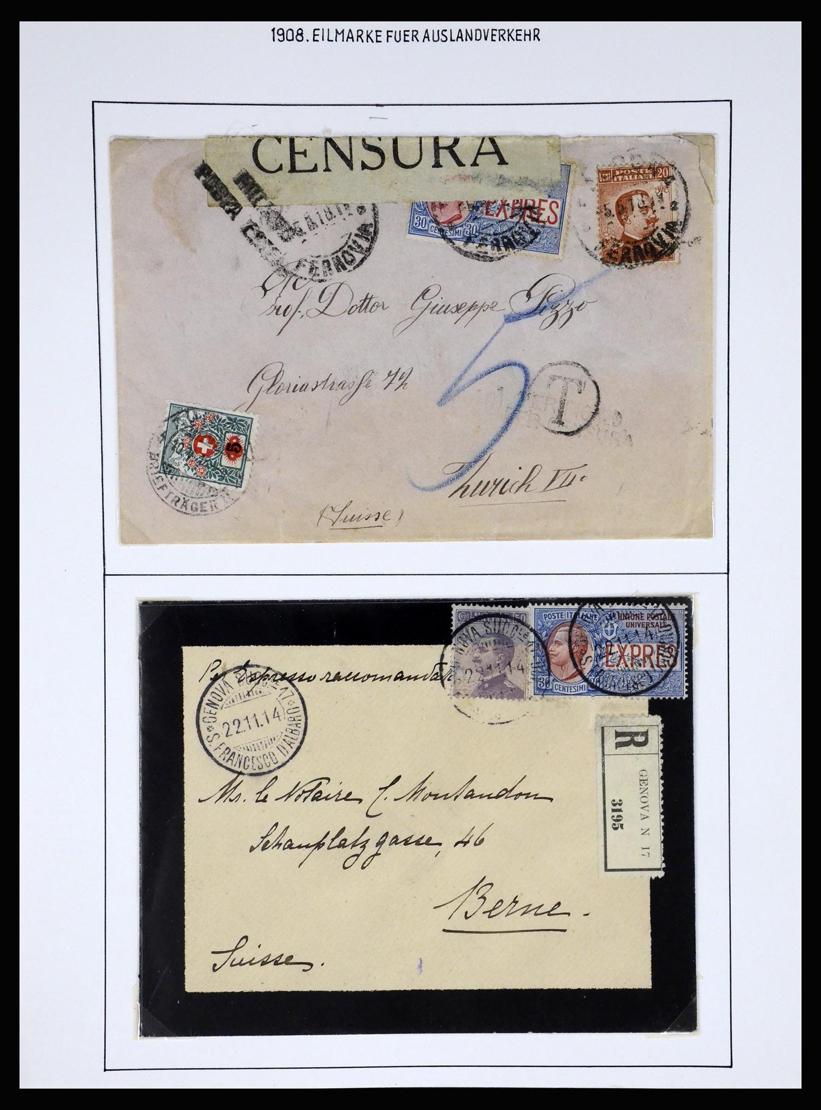 37110 091 - Postzegelverzameling 37110 Italië 1763(!)-1962.