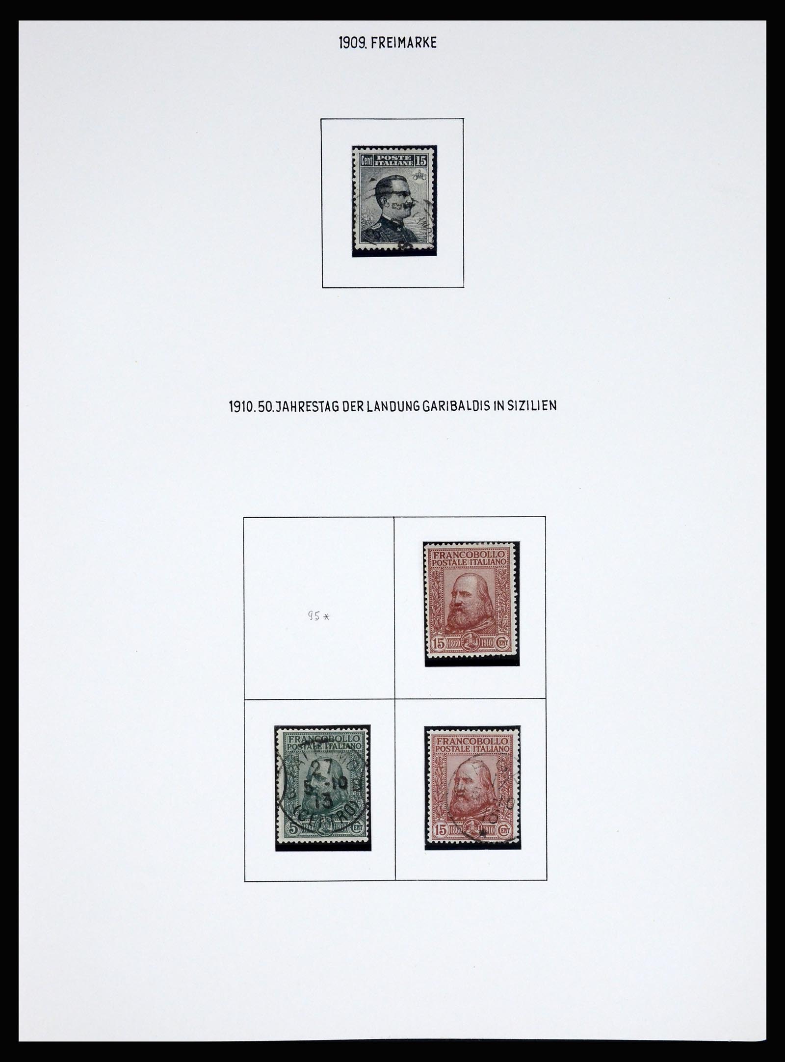 37110 092 - Postzegelverzameling 37110 Italië 1763(!)-1962.