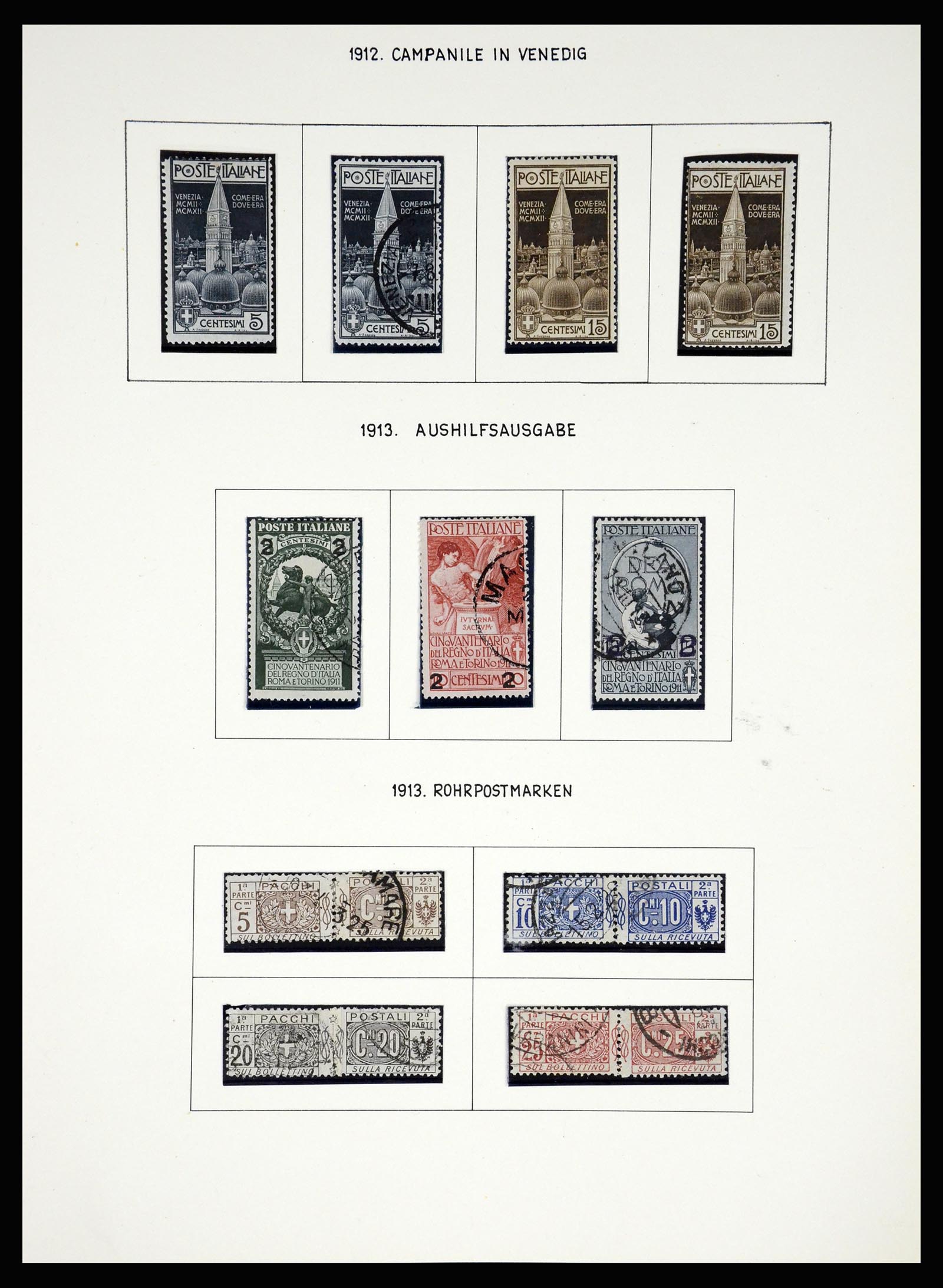 37110 096 - Postzegelverzameling 37110 Italië 1763(!)-1962.