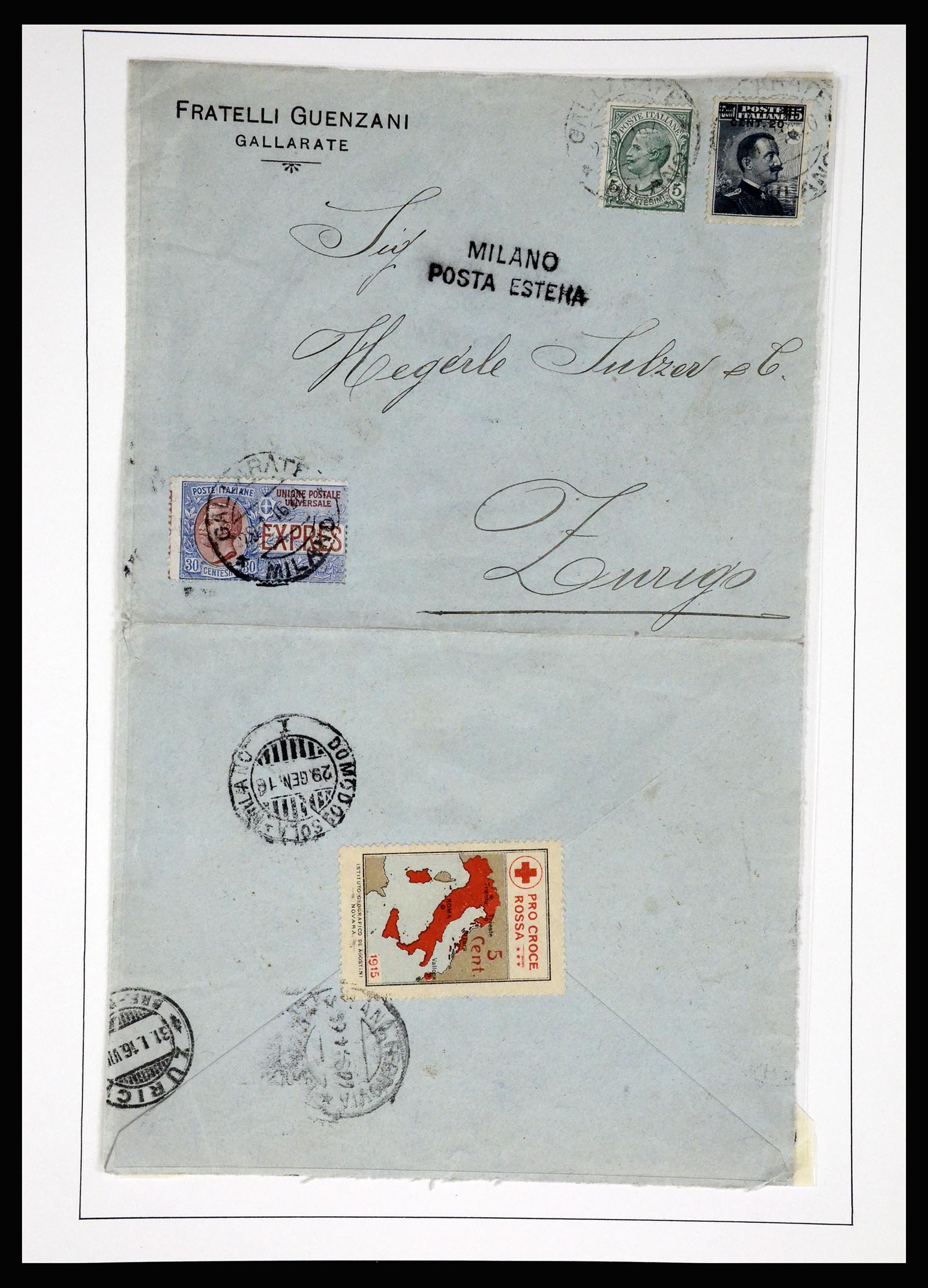 37110 102 - Postzegelverzameling 37110 Italië 1763(!)-1962.