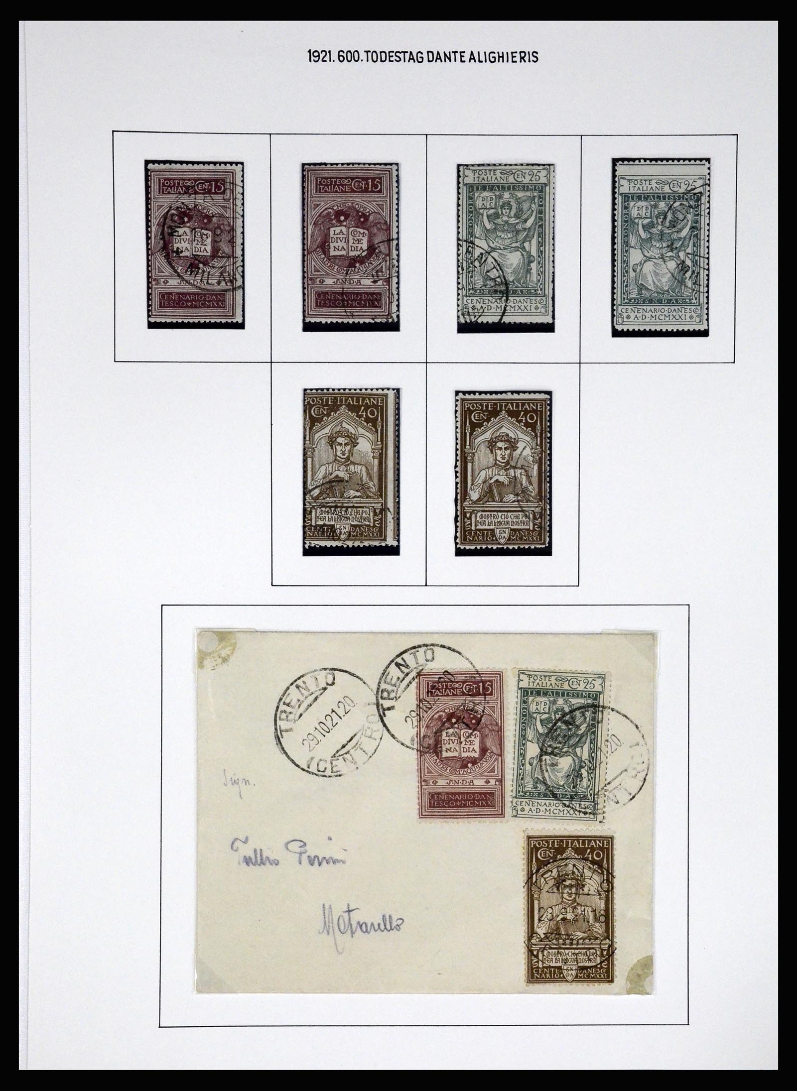 37110 112 - Postzegelverzameling 37110 Italië 1763(!)-1962.