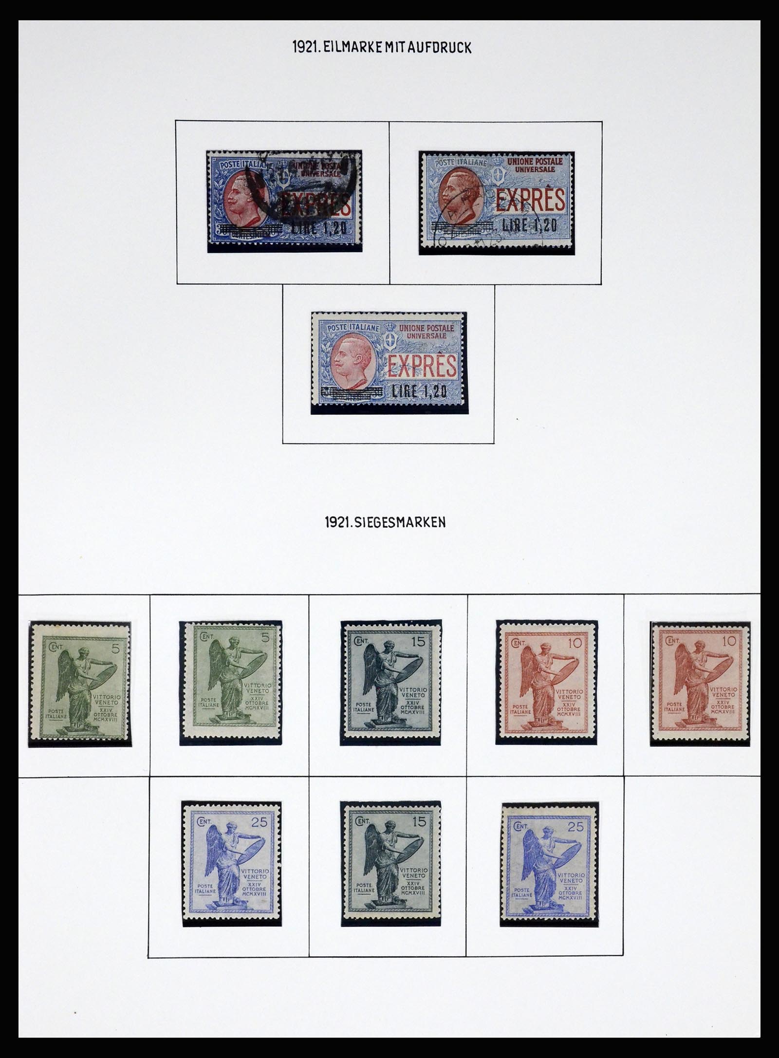 37110 113 - Postzegelverzameling 37110 Italië 1763(!)-1962.