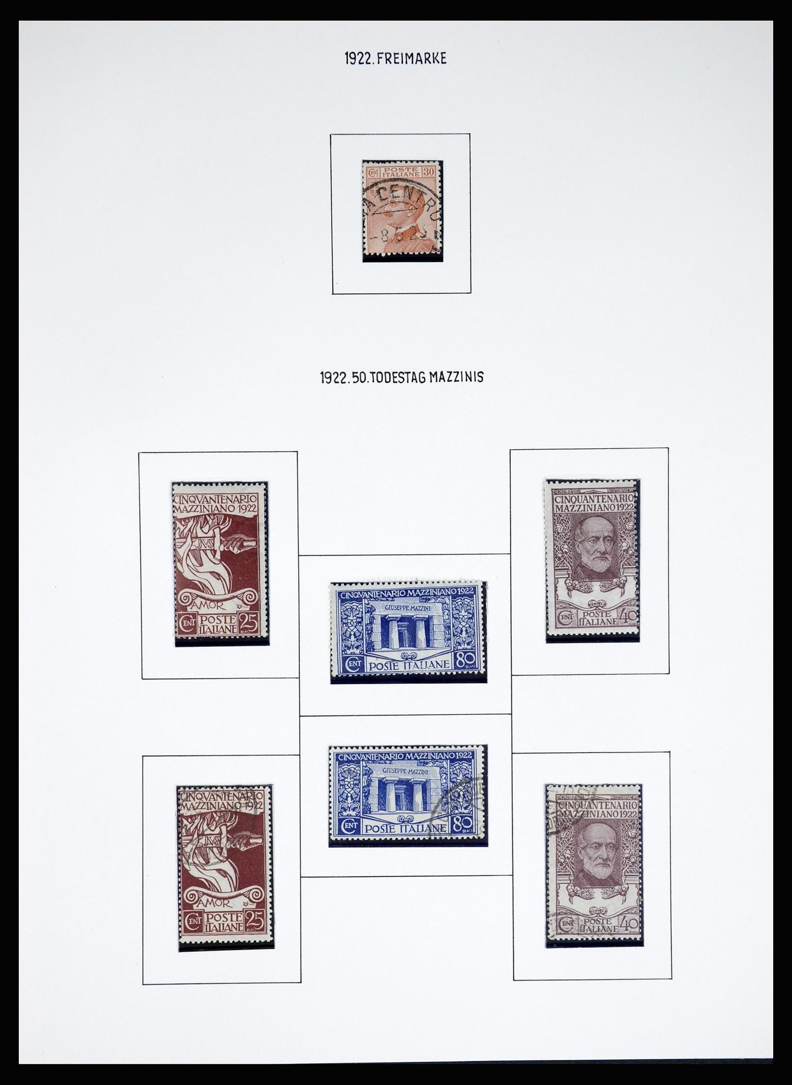 37110 118 - Postzegelverzameling 37110 Italië 1763(!)-1962.