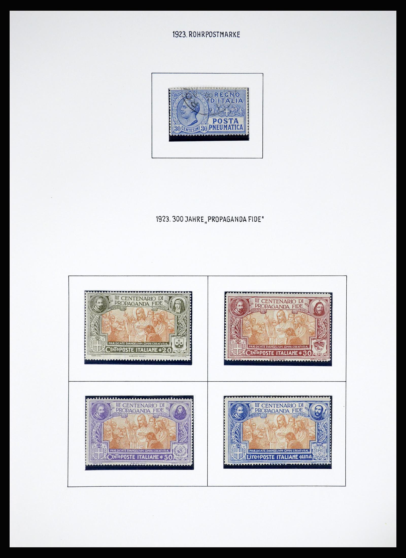 37110 120 - Postzegelverzameling 37110 Italië 1763(!)-1962.