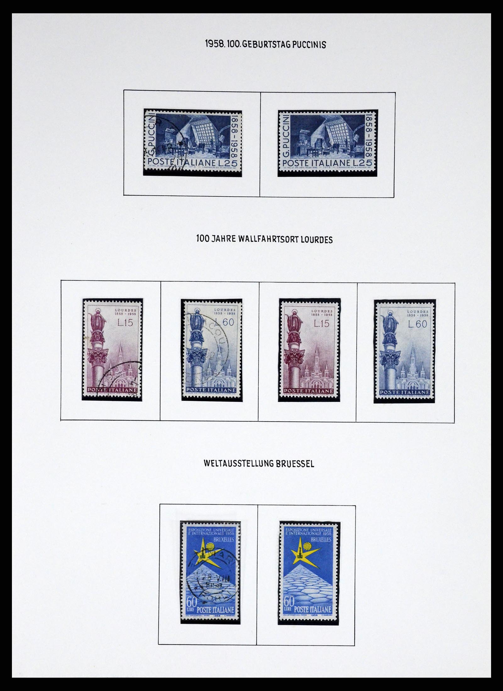 37110 401 - Postzegelverzameling 37110 Italië 1763(!)-1962.