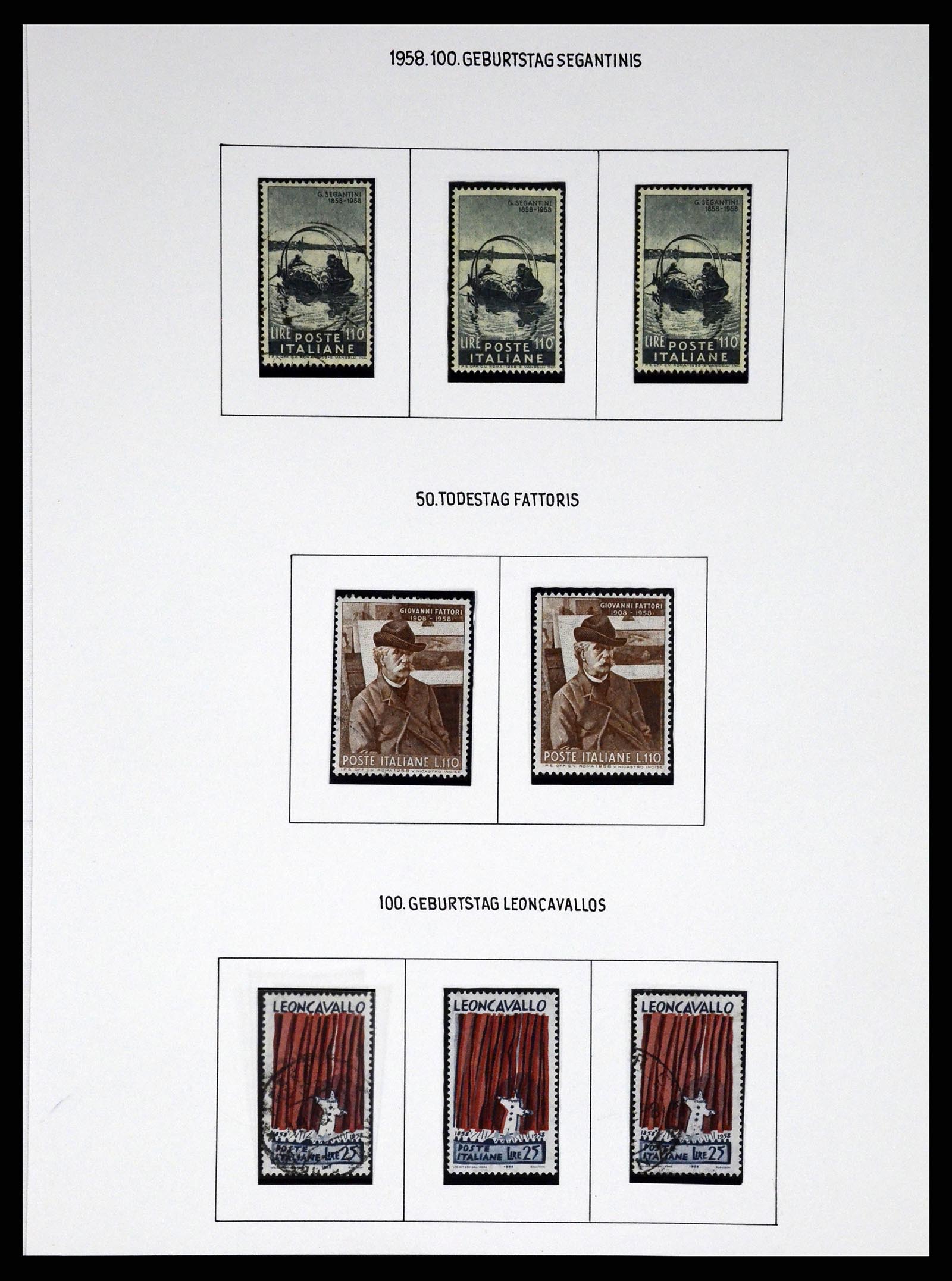 37110 402 - Postzegelverzameling 37110 Italië 1763(!)-1962.