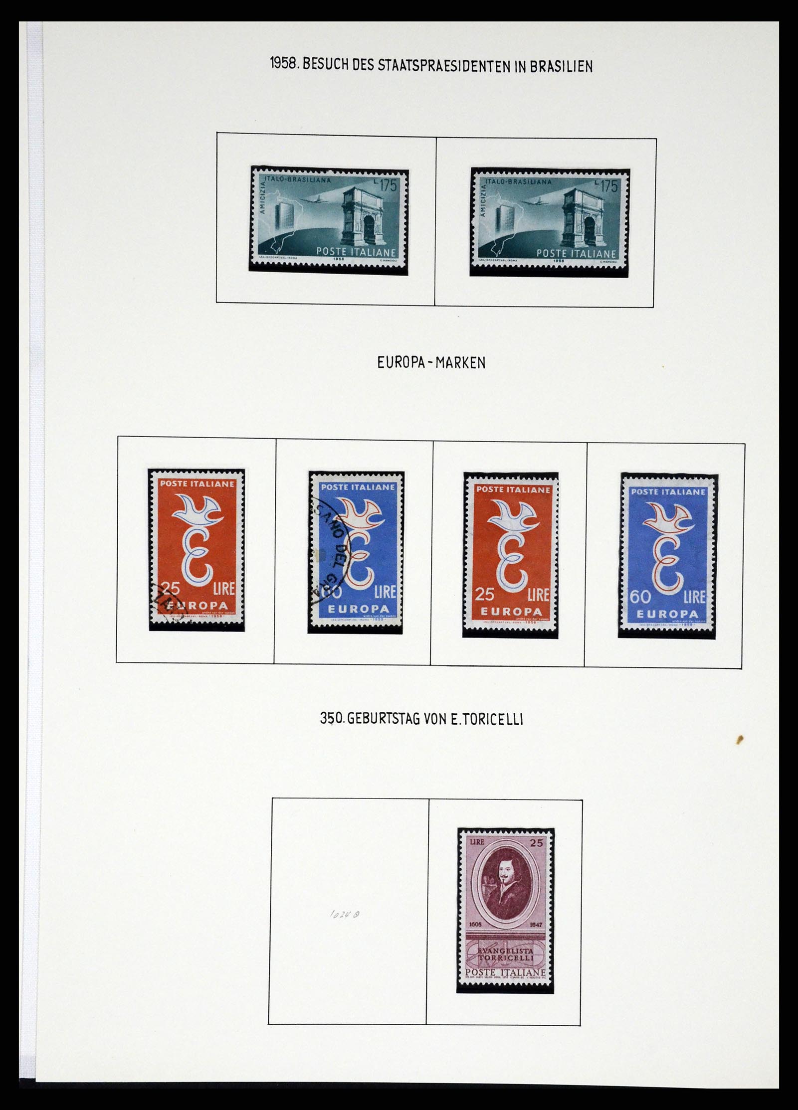 37110 403 - Postzegelverzameling 37110 Italië 1763(!)-1962.