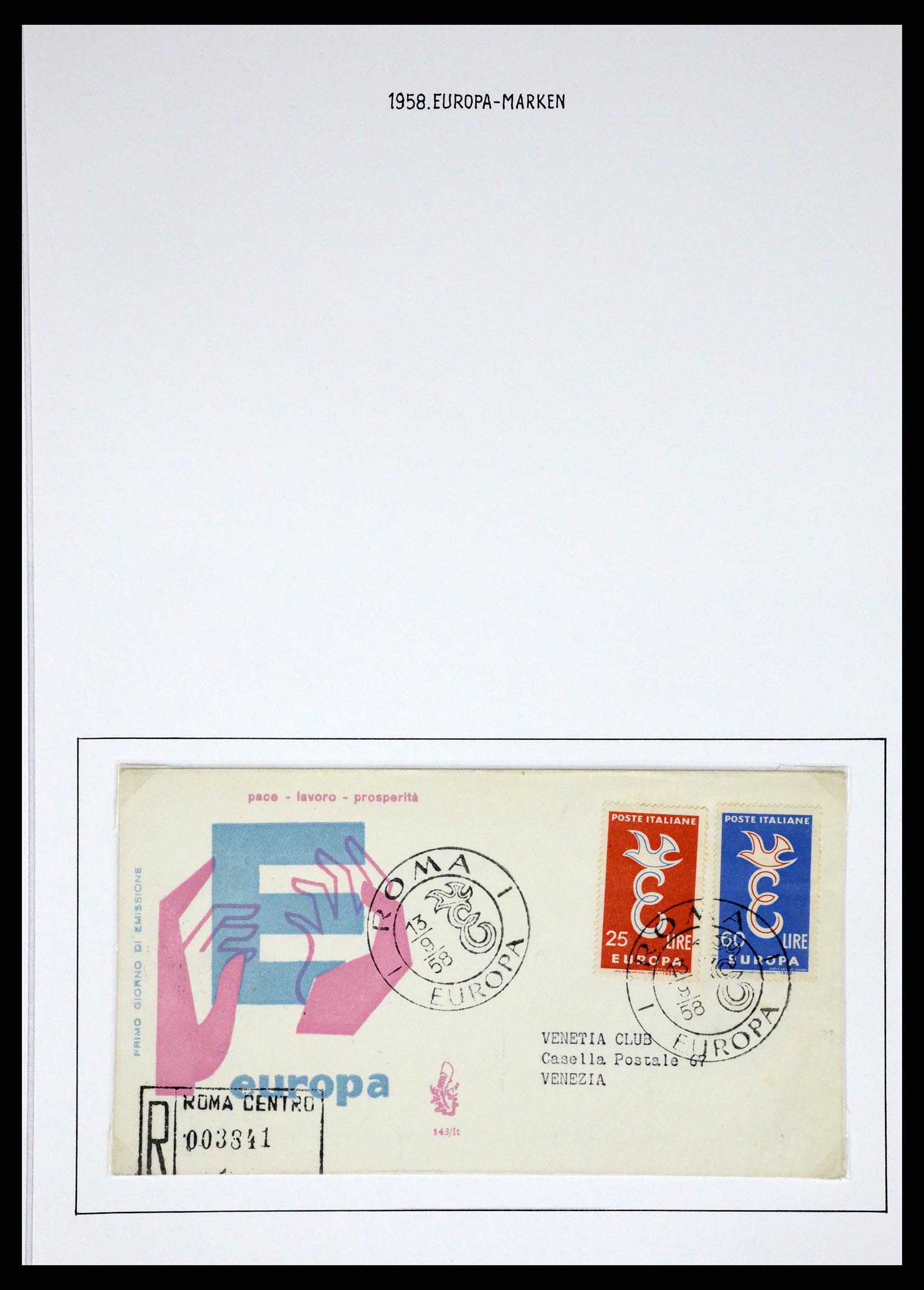 37110 404 - Postzegelverzameling 37110 Italië 1763(!)-1962.