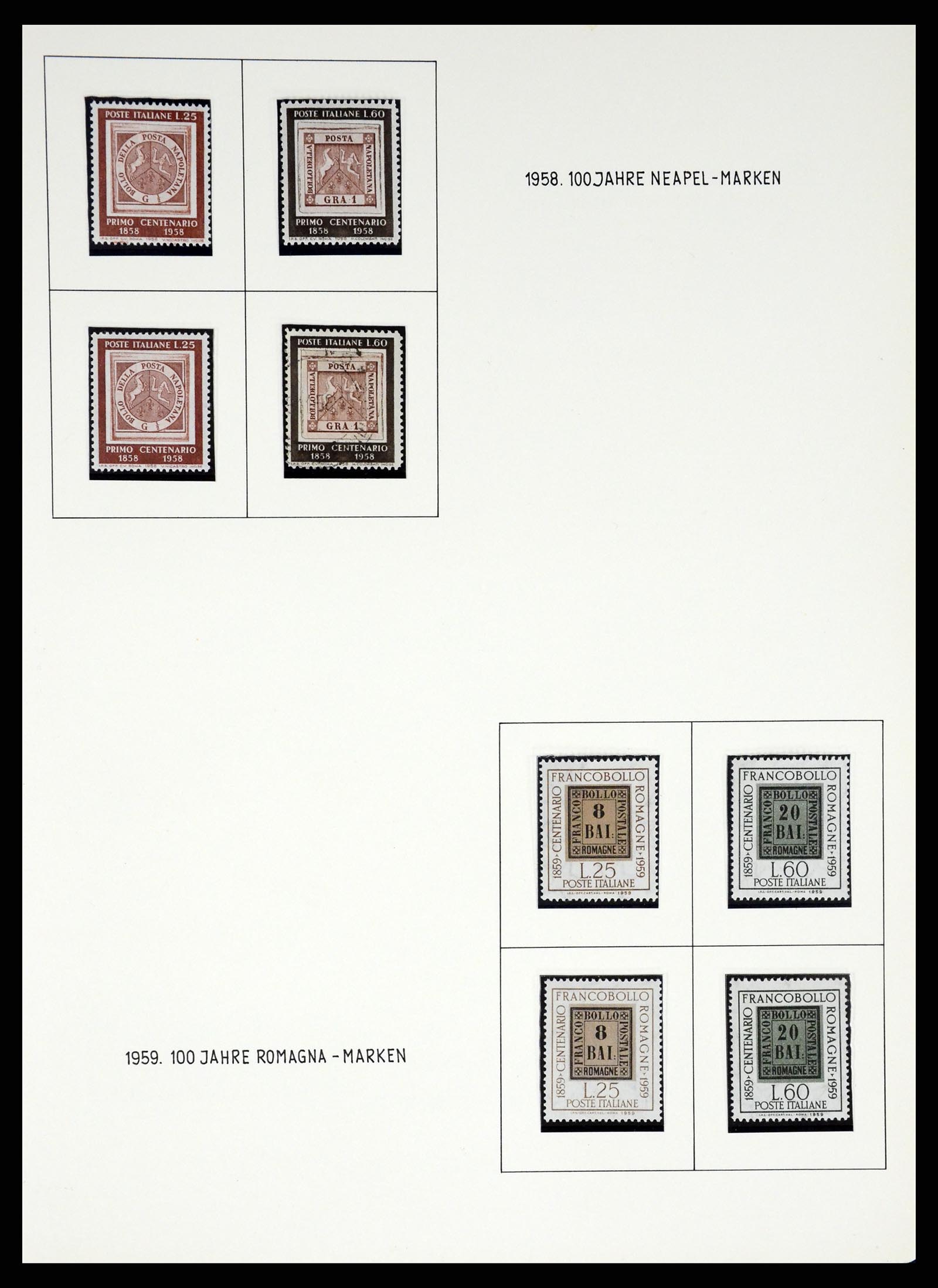 37110 407 - Postzegelverzameling 37110 Italië 1763(!)-1962.