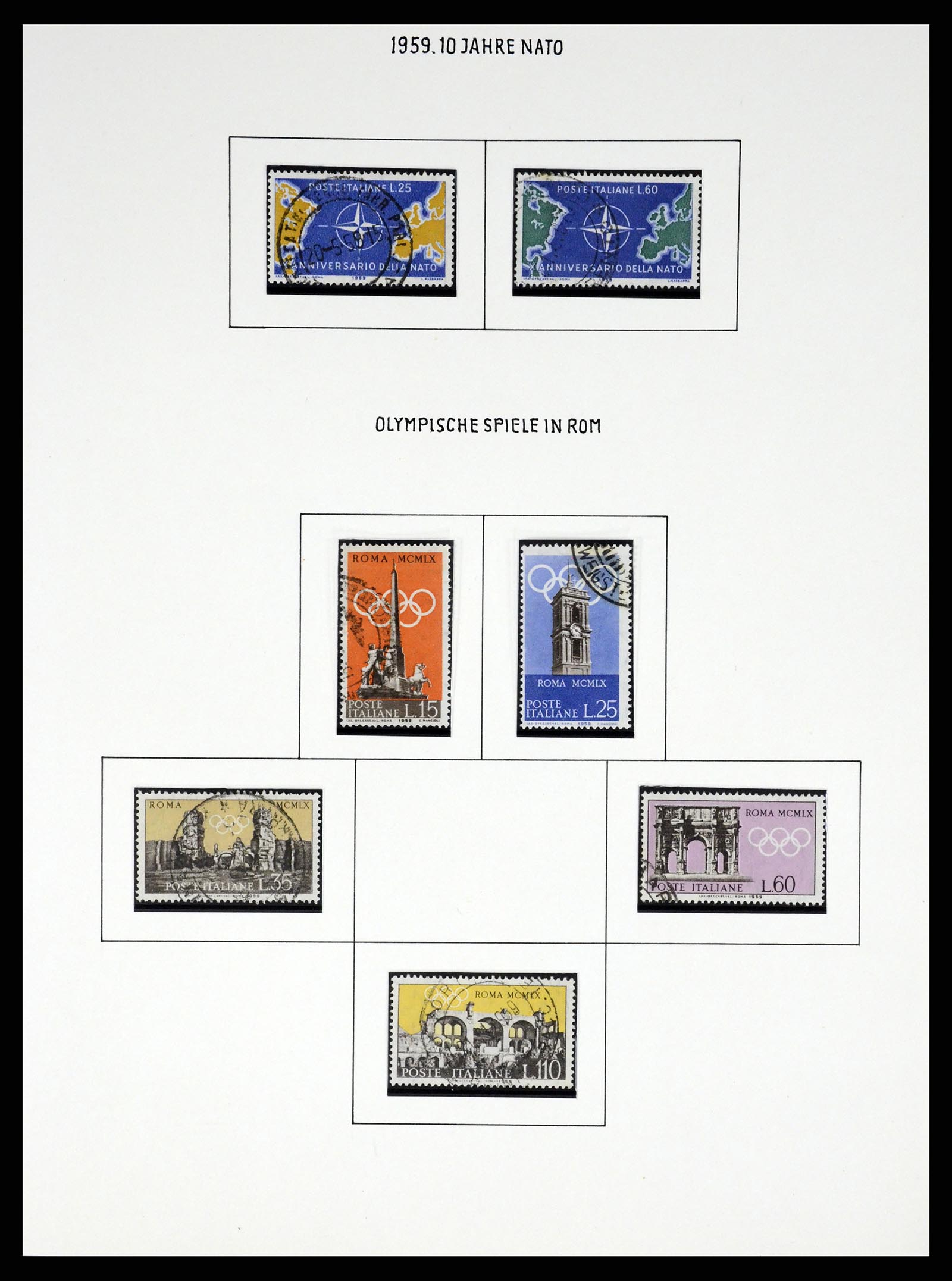 37110 412 - Postzegelverzameling 37110 Italië 1763(!)-1962.