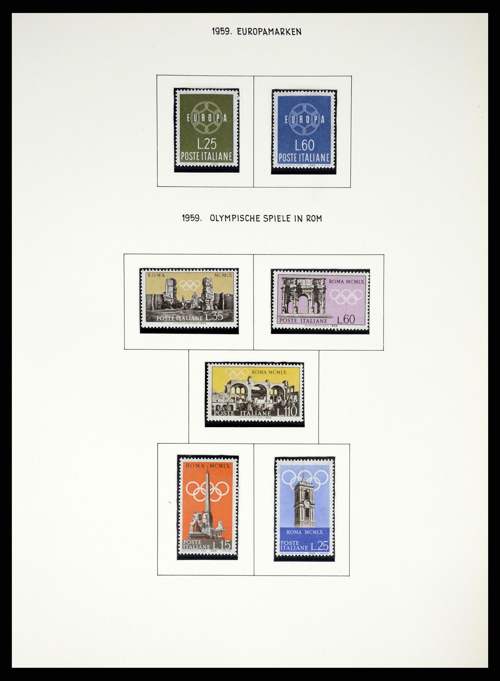 37110 413 - Postzegelverzameling 37110 Italië 1763(!)-1962.