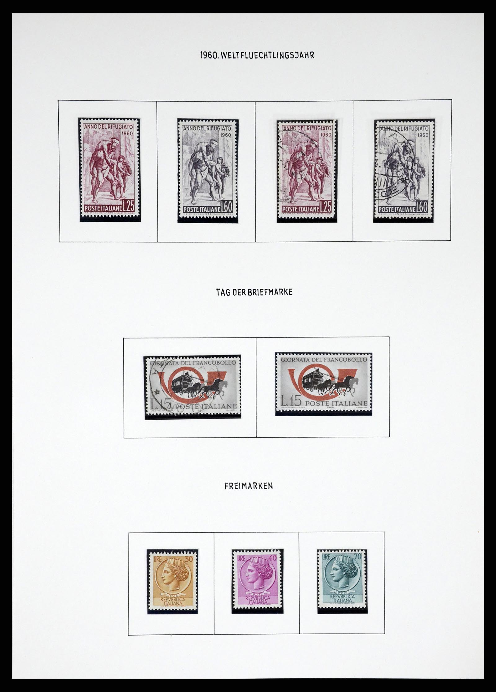 37110 419 - Postzegelverzameling 37110 Italië 1763(!)-1962.