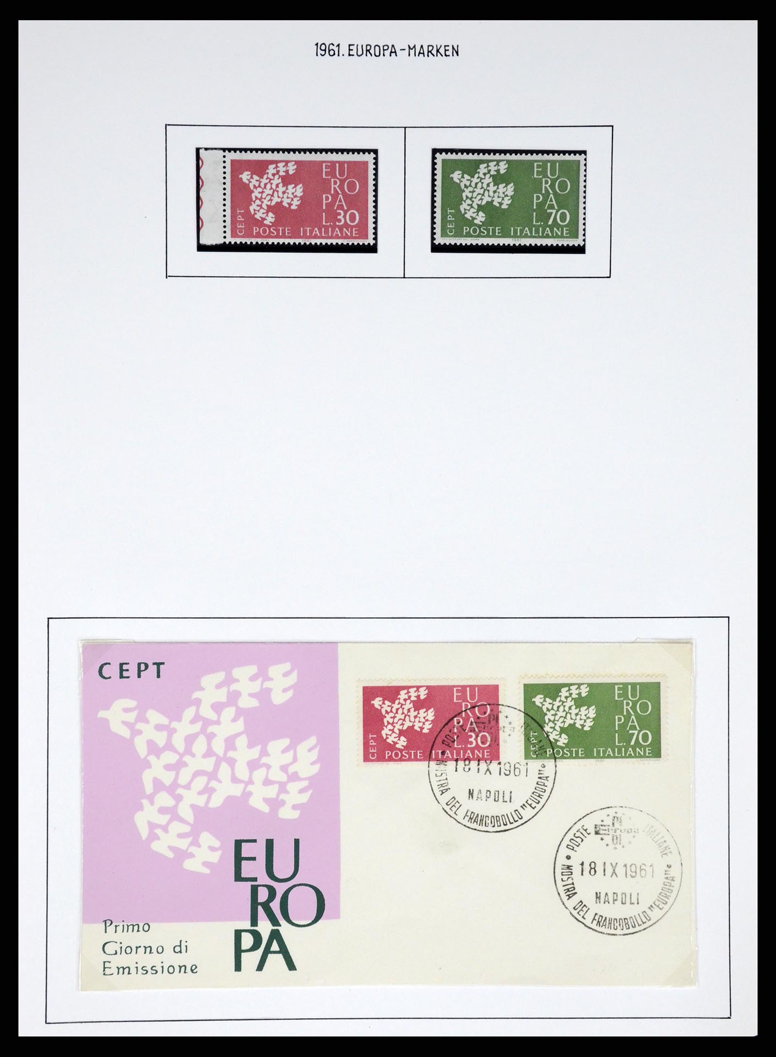 37110 441 - Postzegelverzameling 37110 Italië 1763(!)-1962.