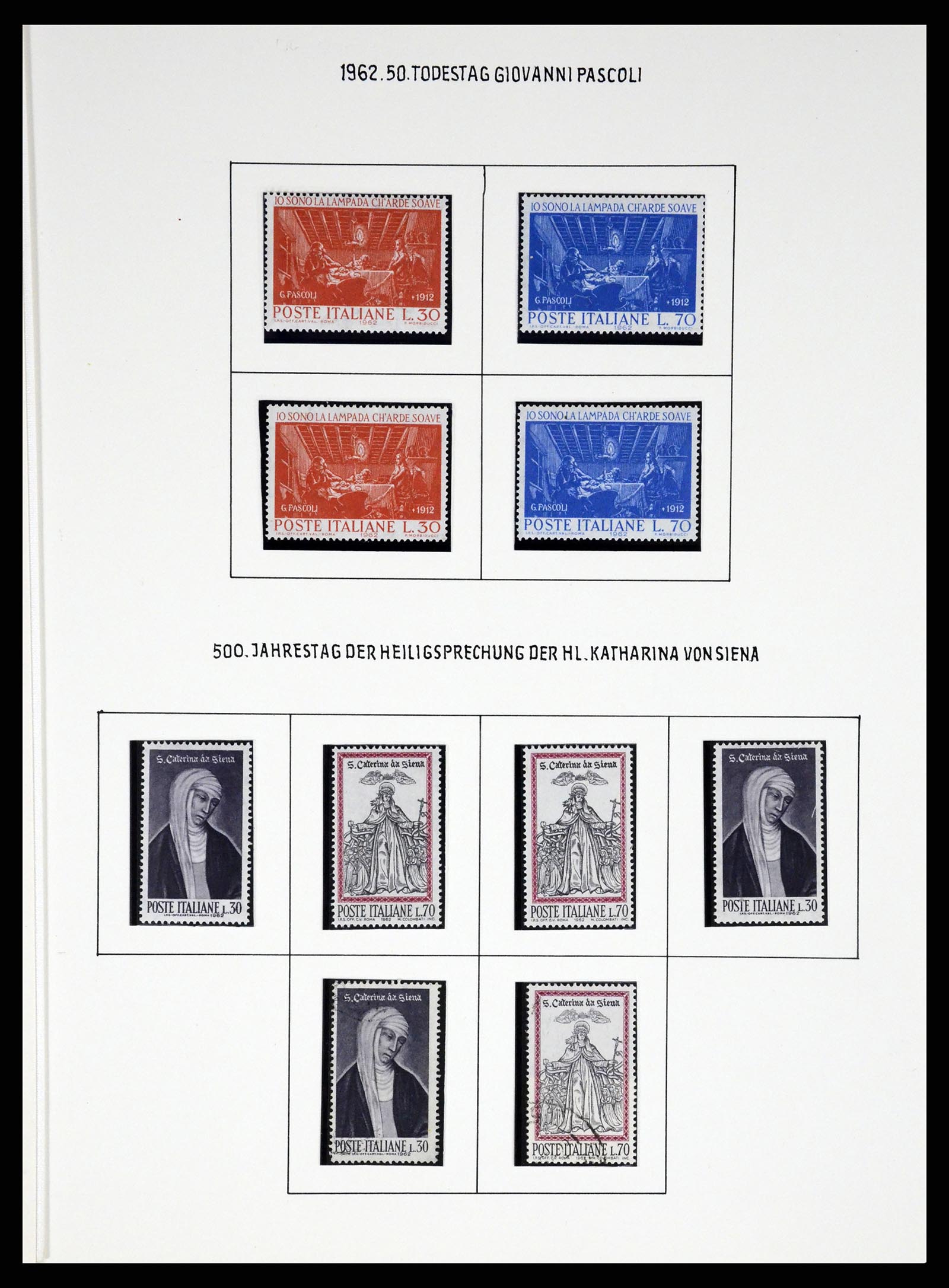 37110 445 - Postzegelverzameling 37110 Italië 1763(!)-1962.