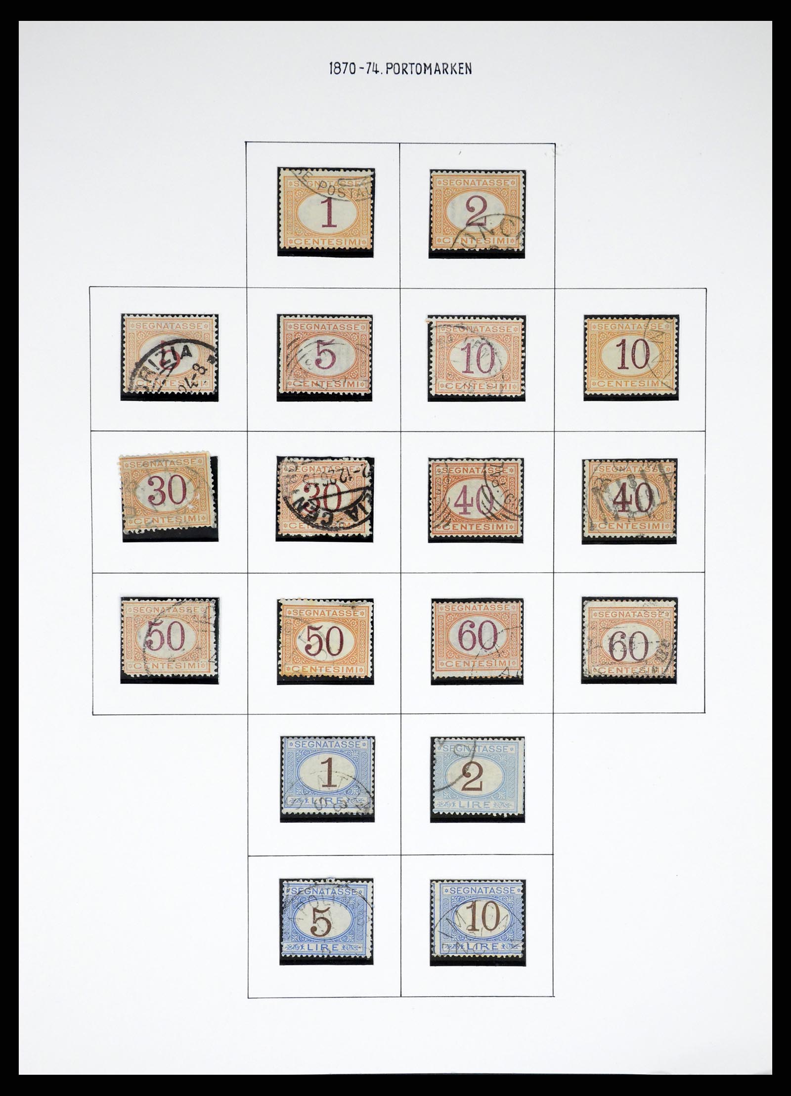 37110 446 - Postzegelverzameling 37110 Italië 1763(!)-1962.
