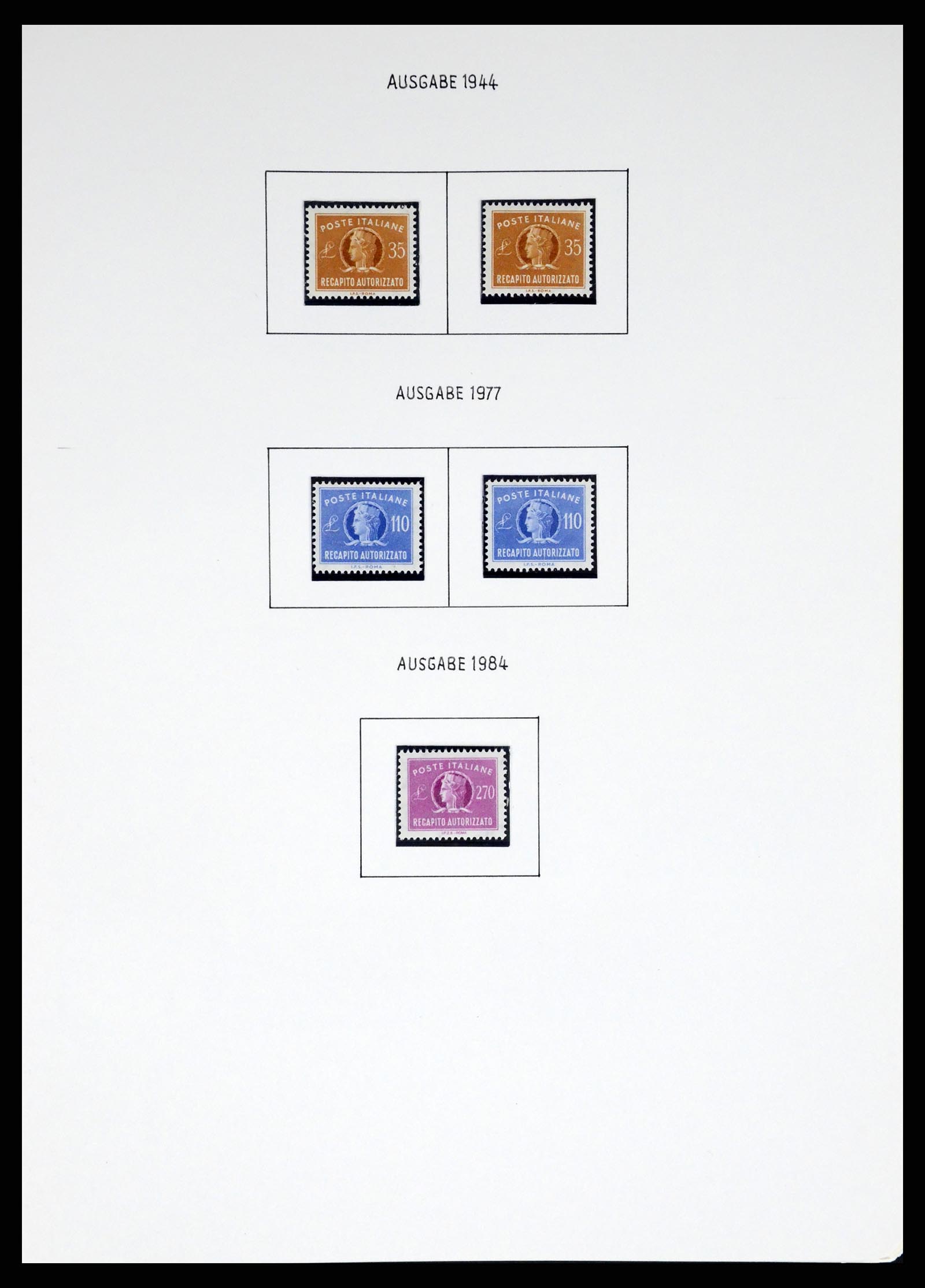 37110 454 - Stamp collection 37110 Italy 1763(!)-1962.