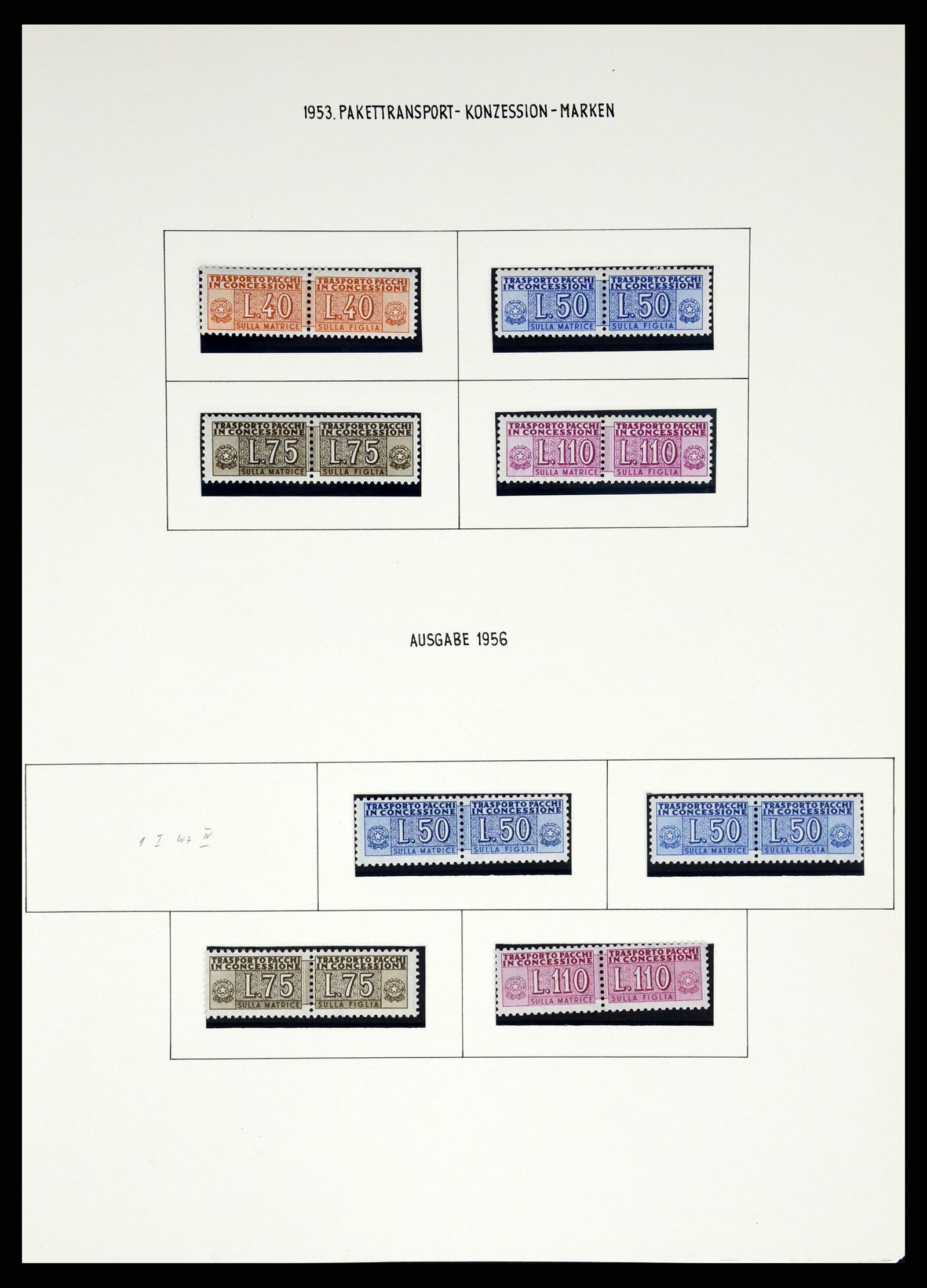 37110 455 - Stamp collection 37110 Italy 1763(!)-1962.