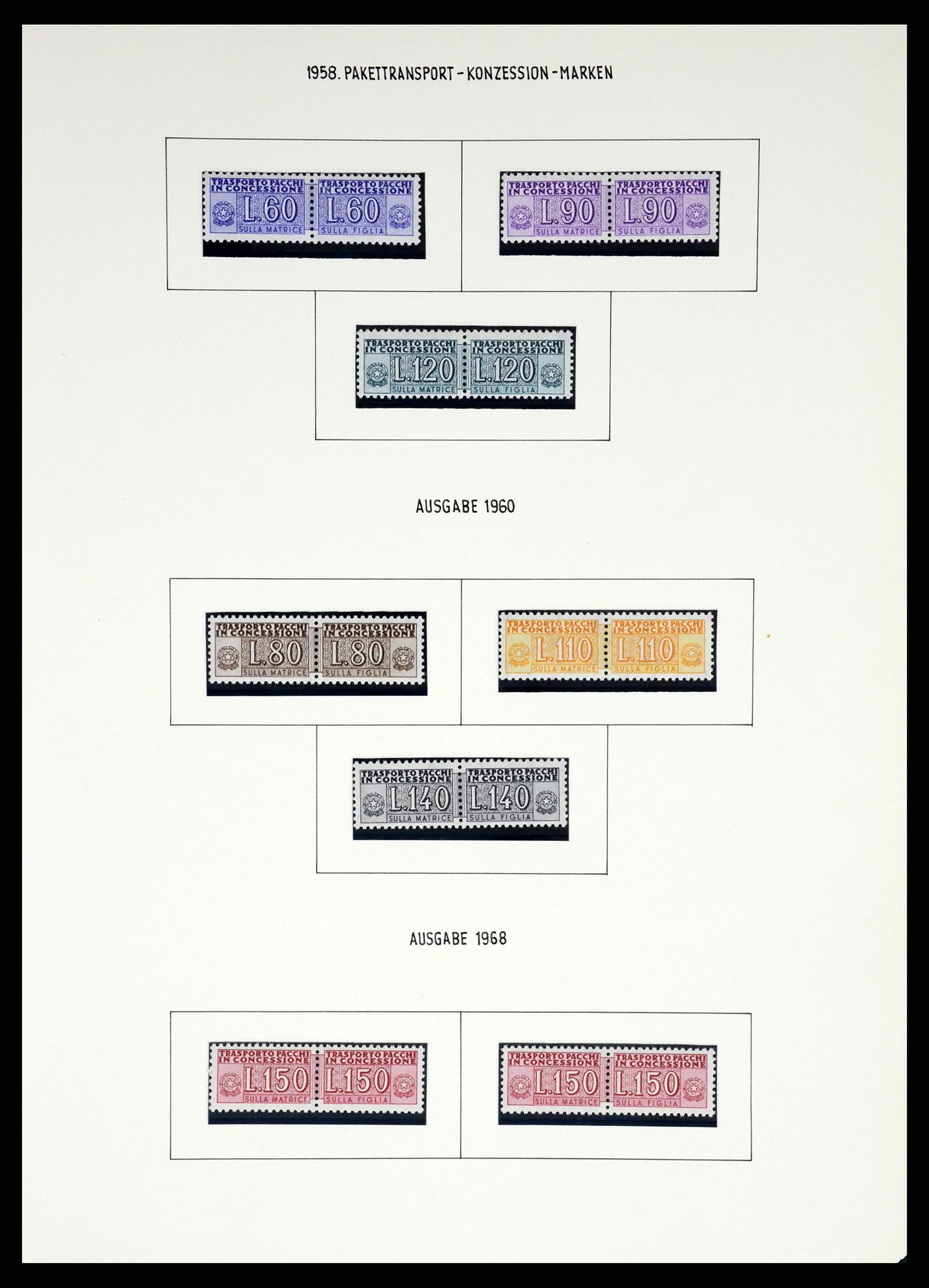 37110 456 - Postzegelverzameling 37110 Italië 1763(!)-1962.