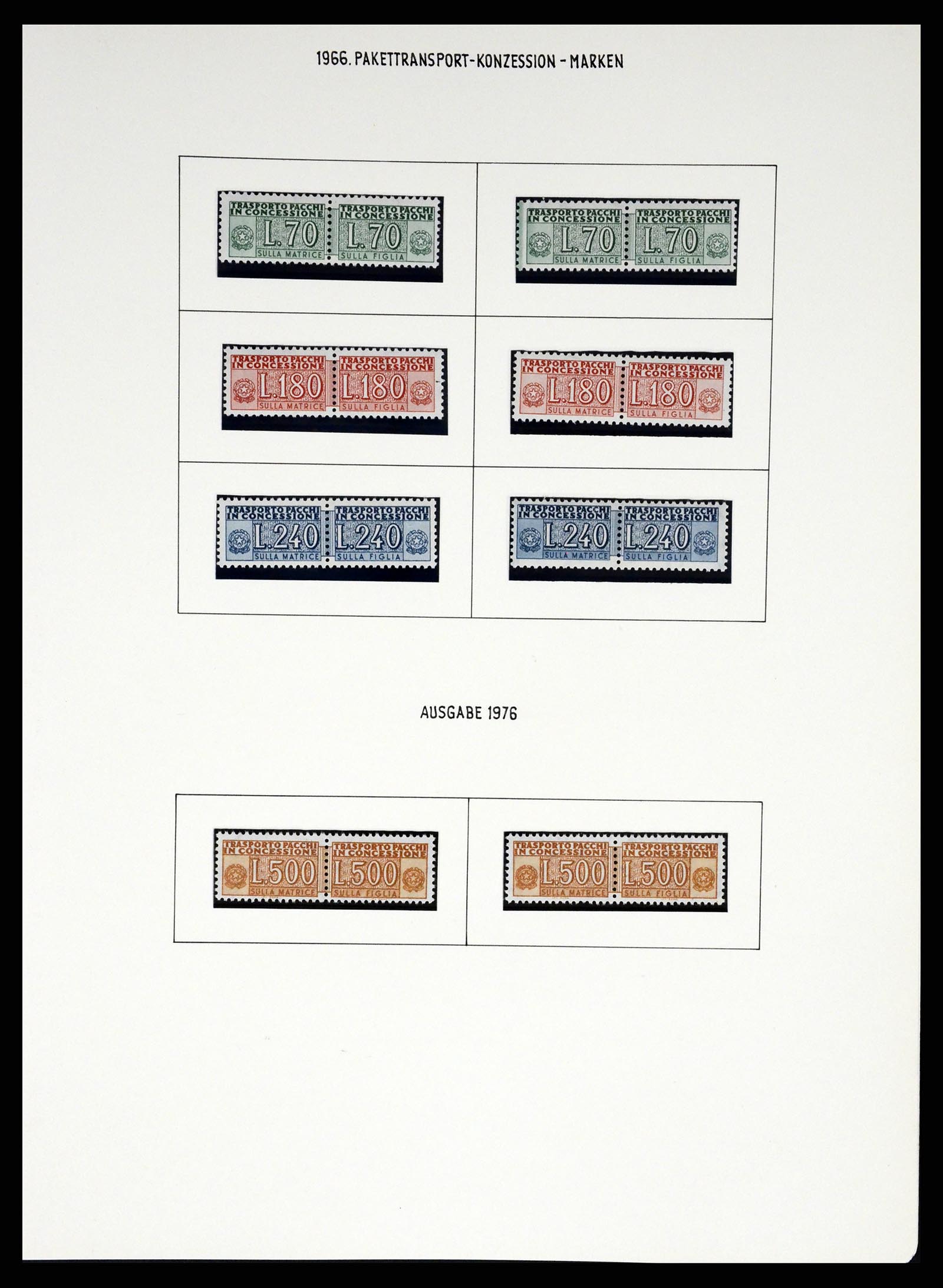 37110 457 - Stamp collection 37110 Italy 1763(!)-1962.