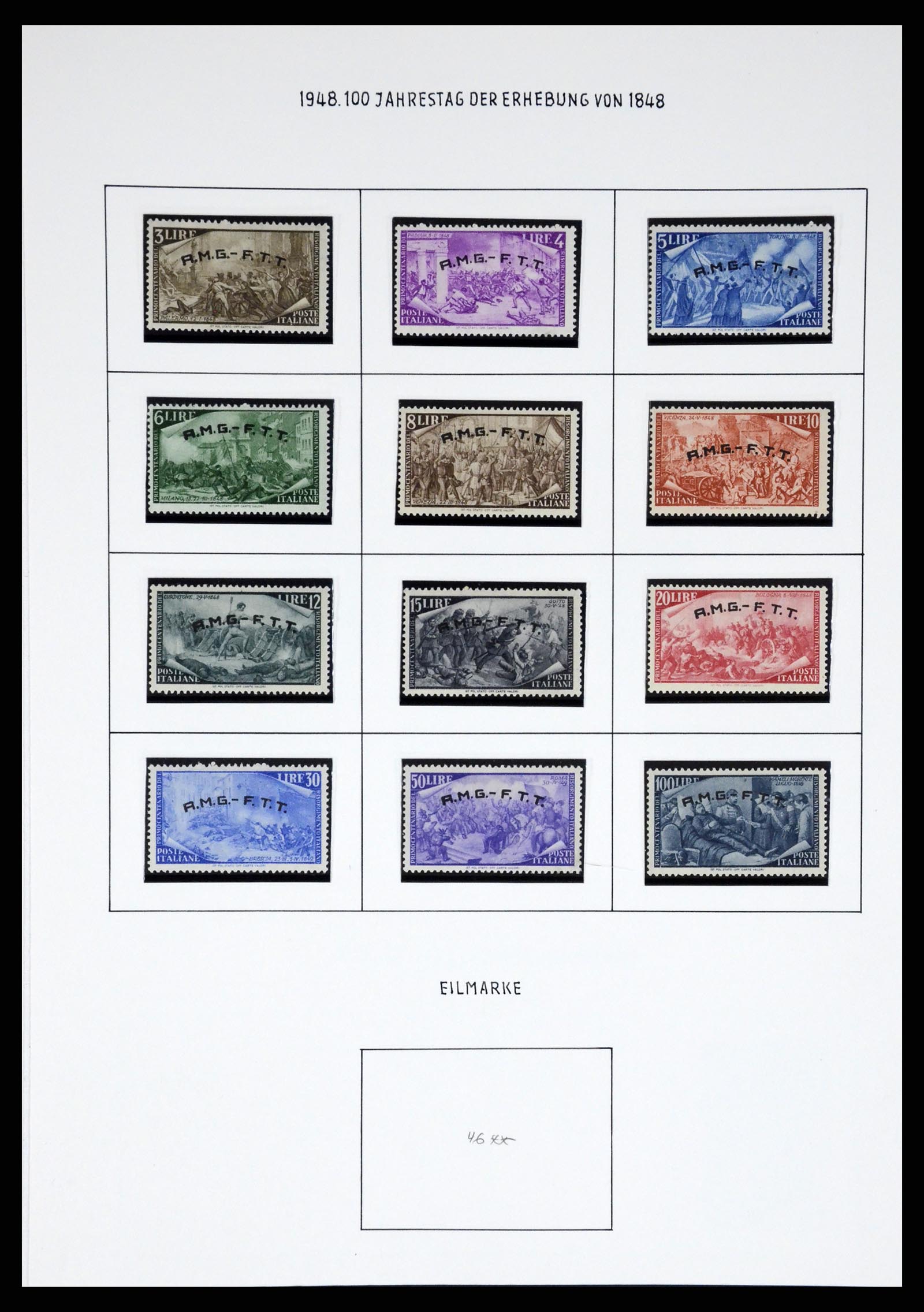 37110 465 - Postzegelverzameling 37110 Italië 1763(!)-1962.
