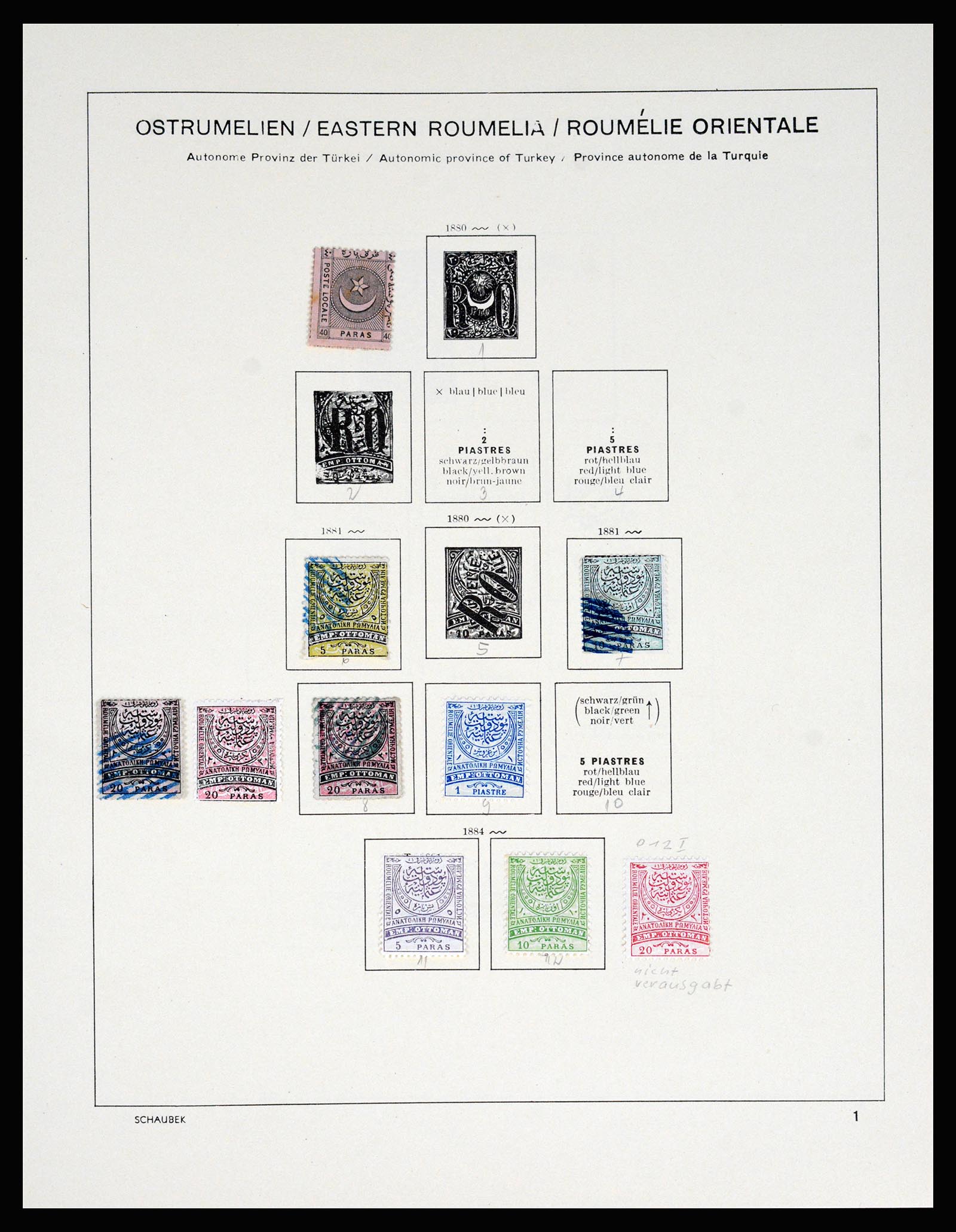 37113 176 - Postzegelverzameling 37113 Bulgarije 1879-1970.