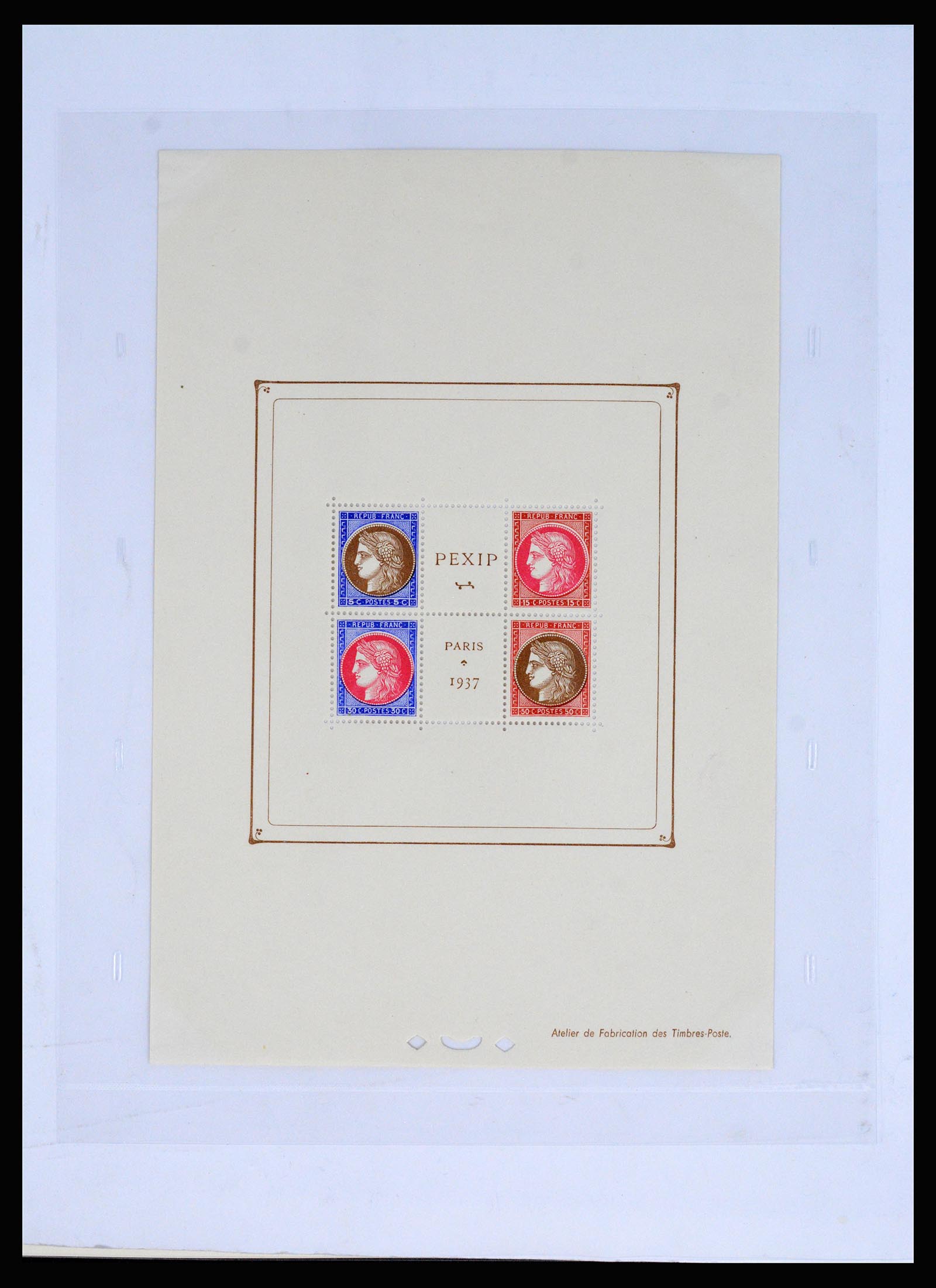 37117 034 - Postzegelverzameling 37117 Frankrijk 1849-1944.