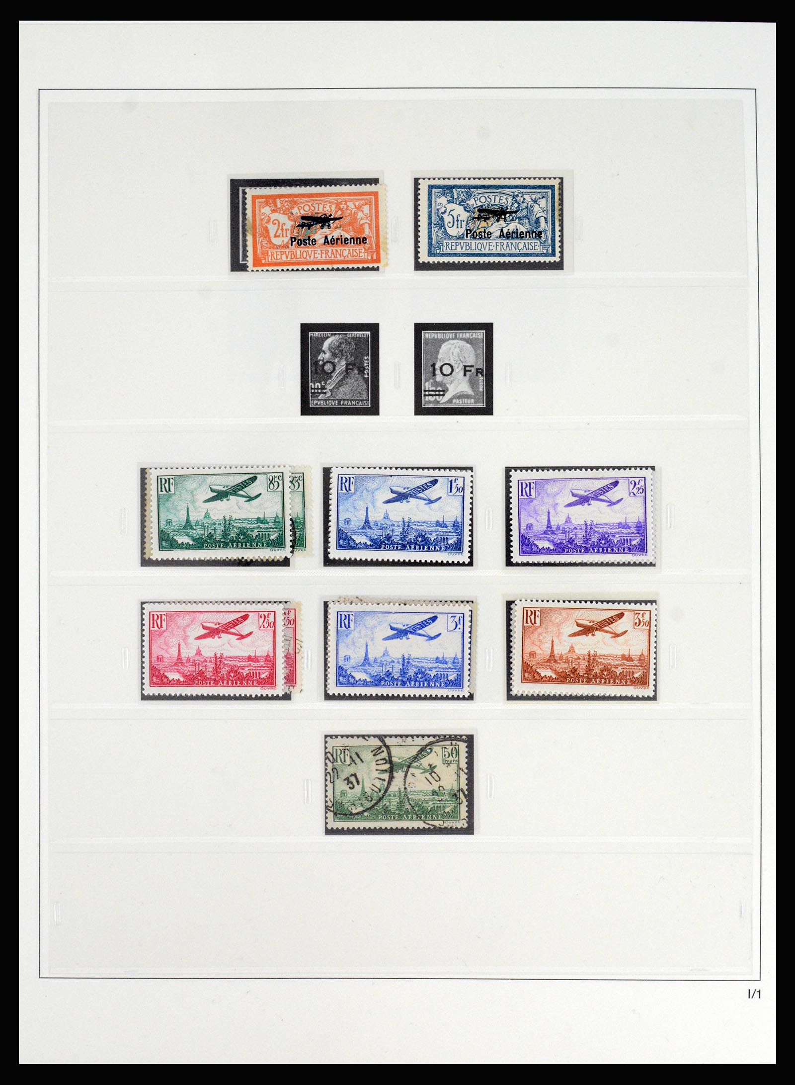 37117 038 - Postzegelverzameling 37117 Frankrijk 1849-1944.