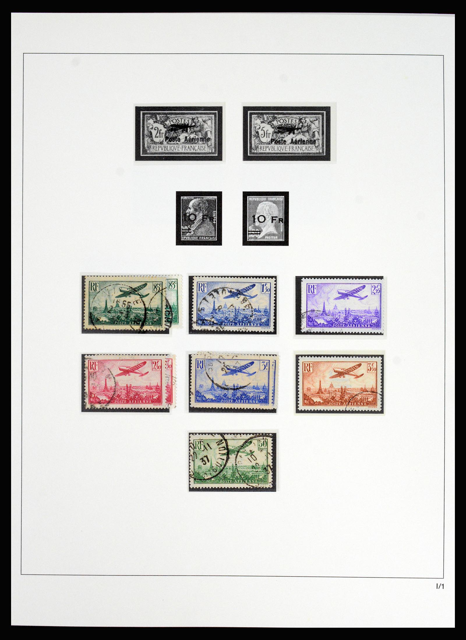 37117 039 - Postzegelverzameling 37117 Frankrijk 1849-1944.