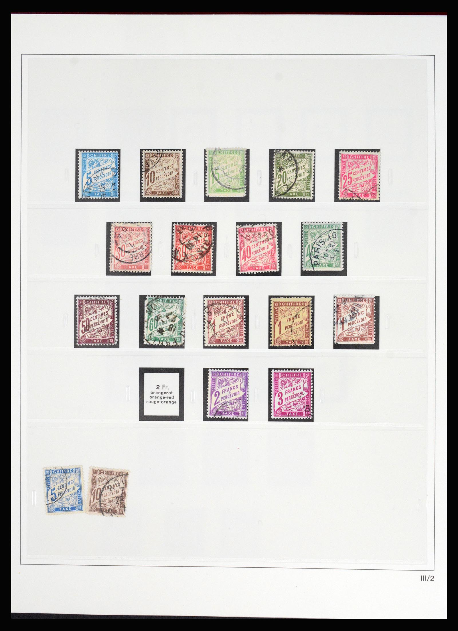 37117 043 - Postzegelverzameling 37117 Frankrijk 1849-1944.