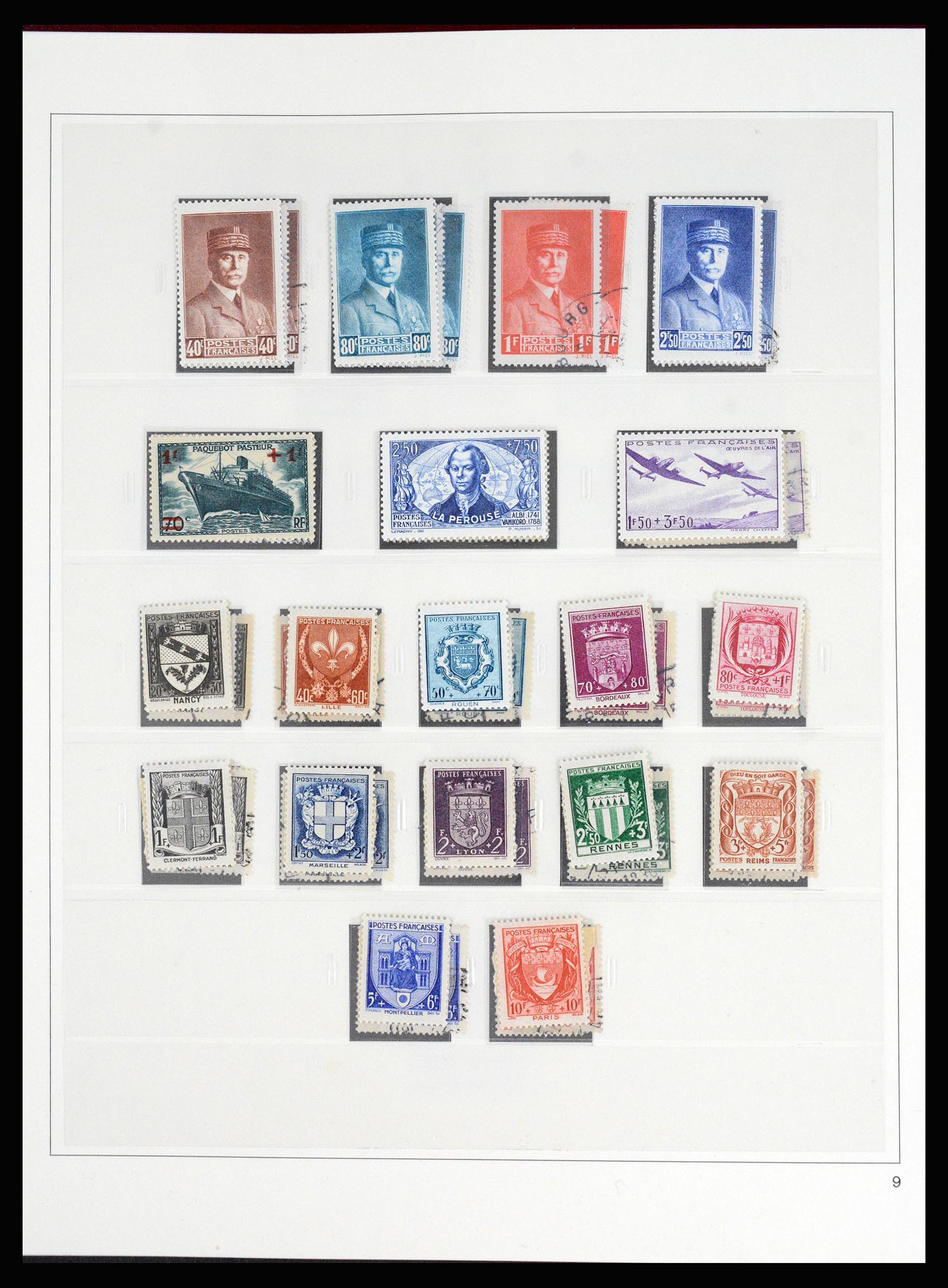 37117 063 - Stamp collection 37117 France 1849-1944.