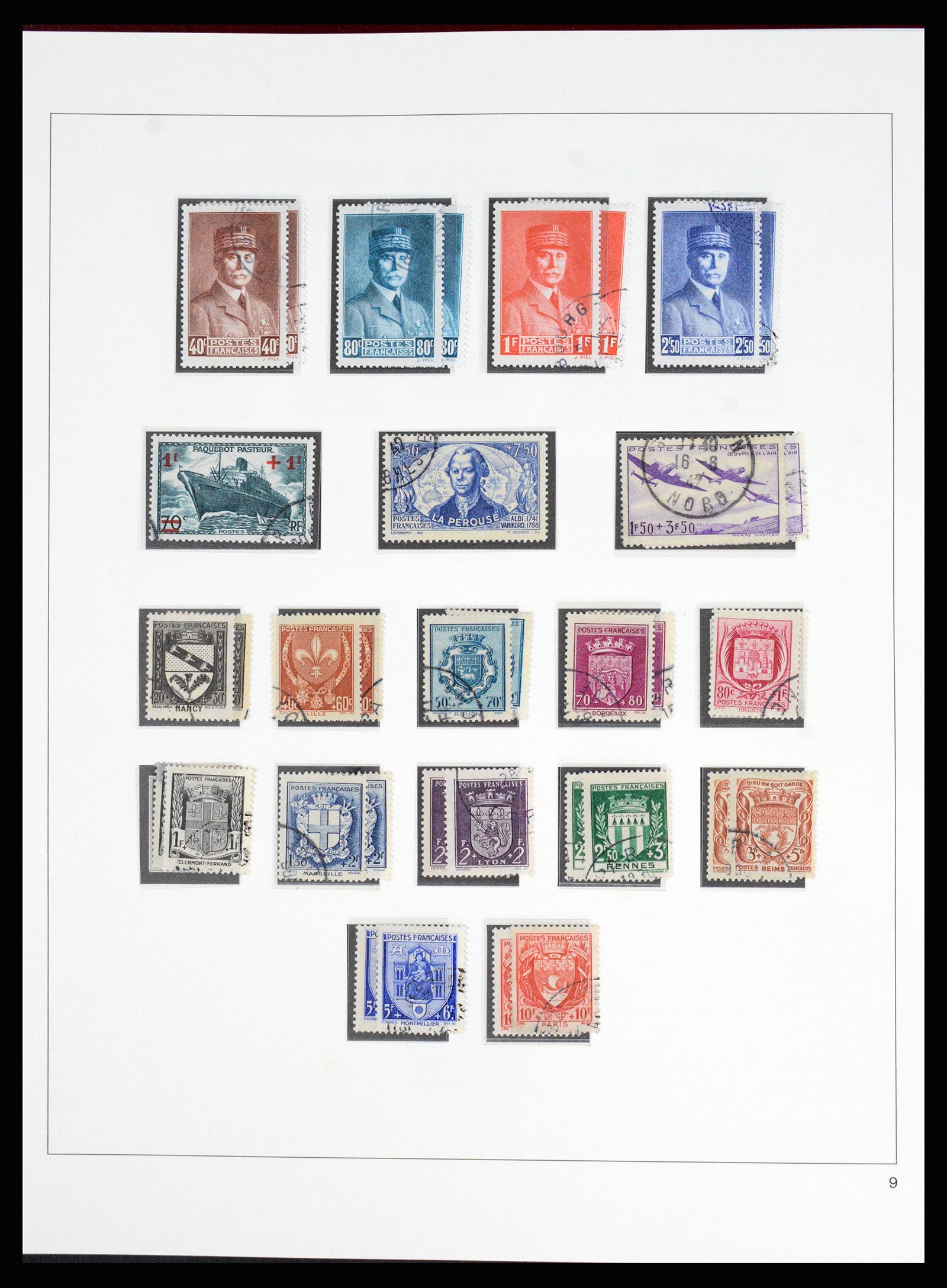 37117 064 - Stamp collection 37117 France 1849-1944.