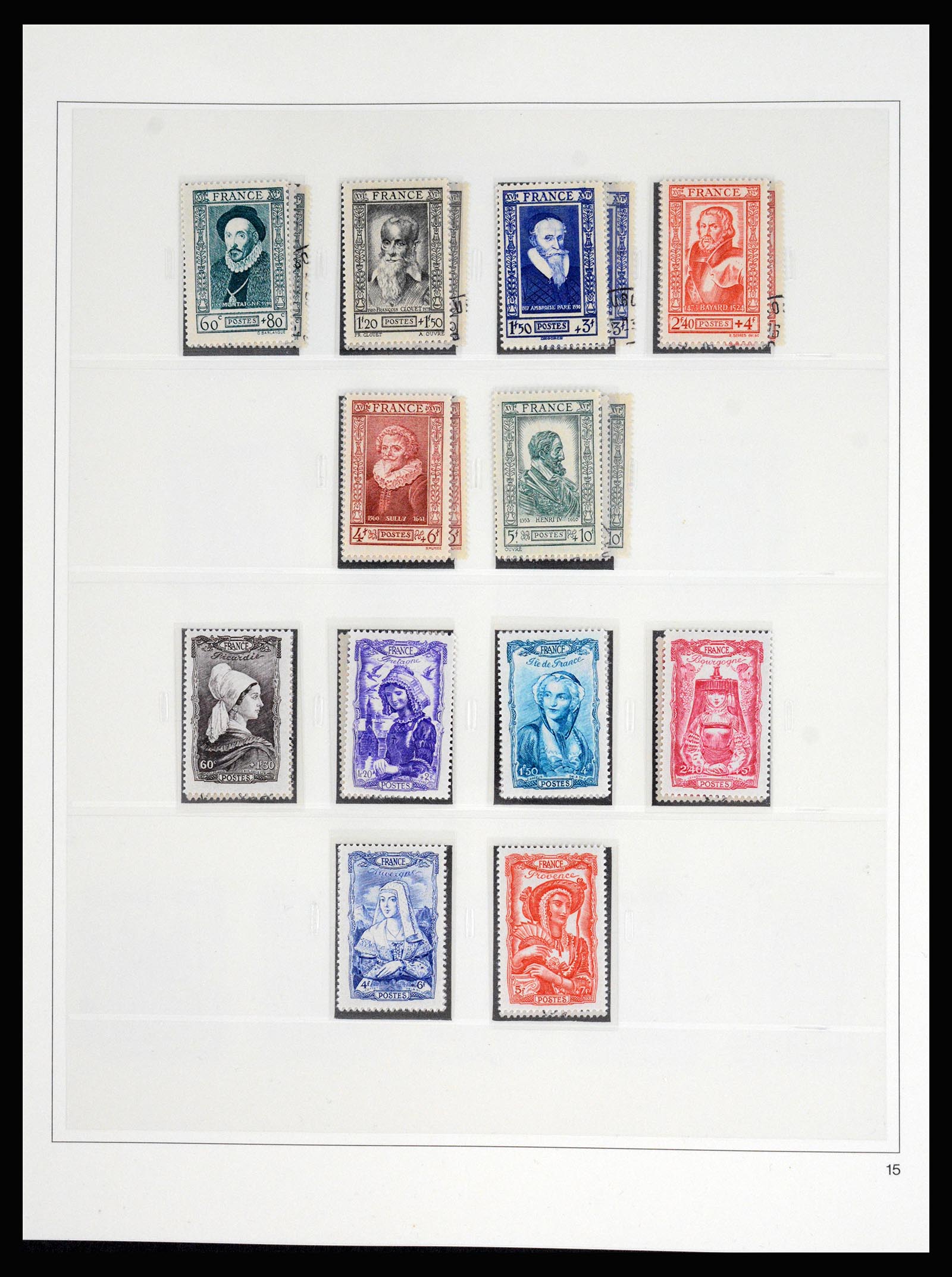 37117 075 - Postzegelverzameling 37117 Frankrijk 1849-1944.