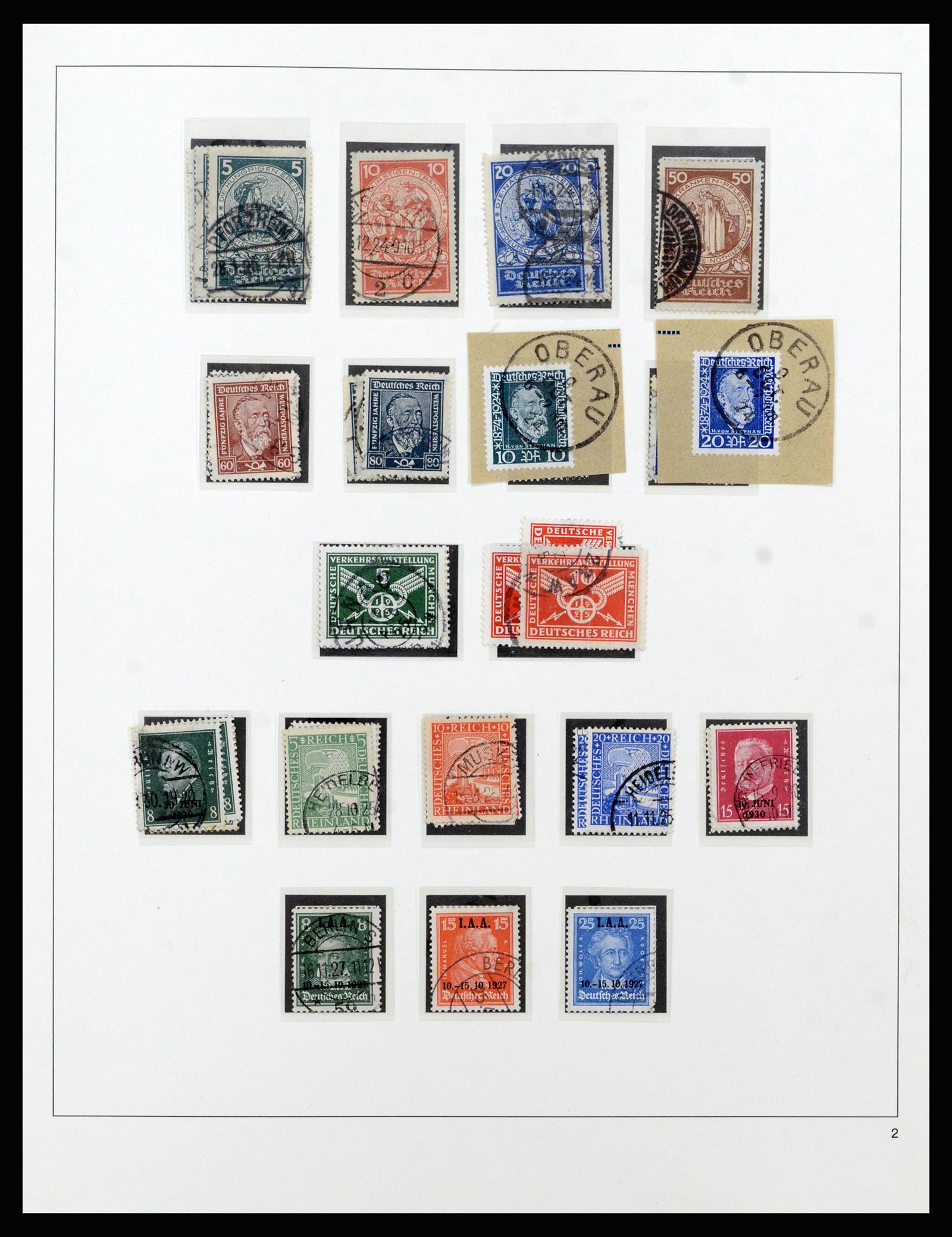 37120 004 - Stamp collection 37120 Germany Reich specialised 1923-1940.