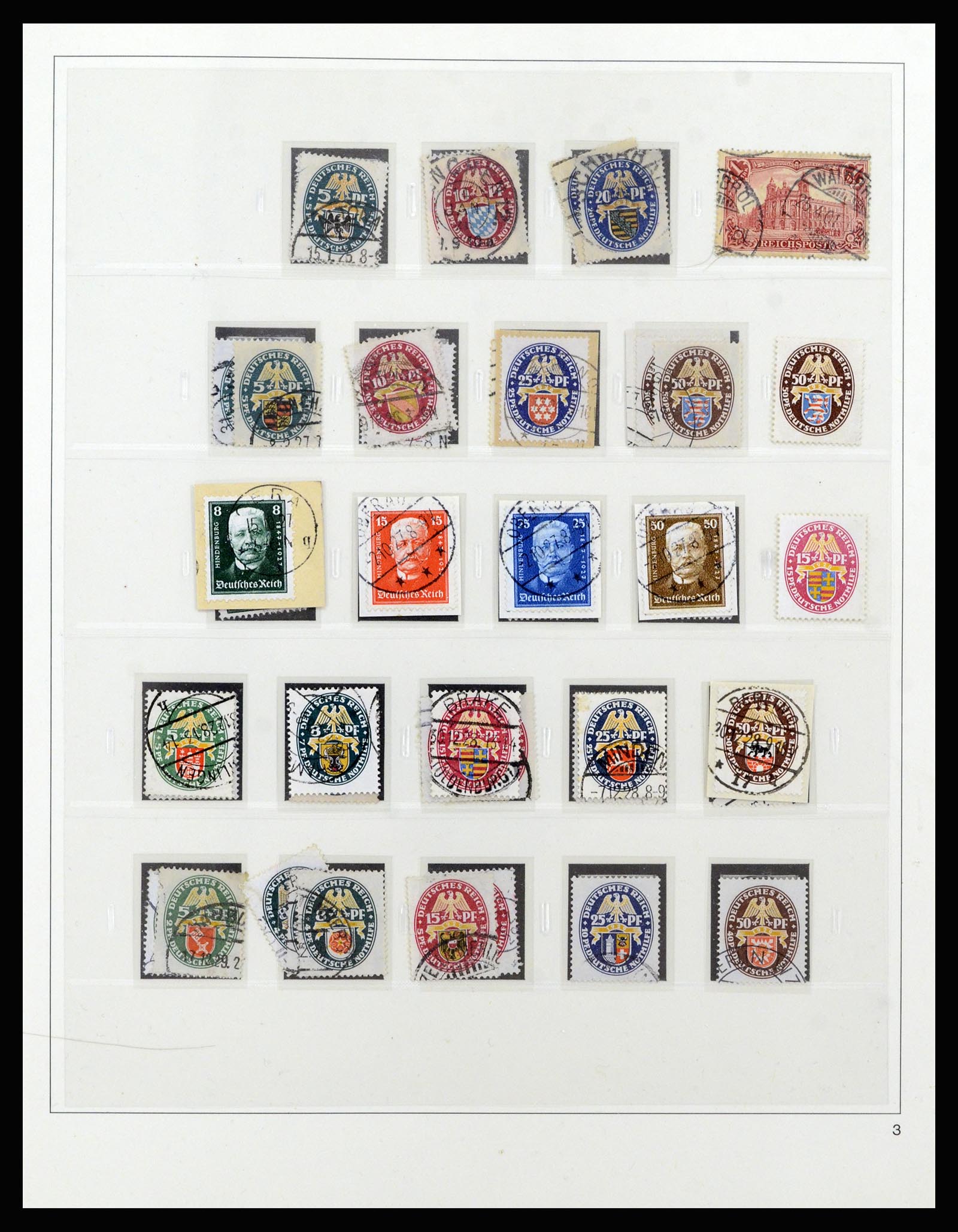 37120 005 - Postzegelverzameling 37120 Duitse Rijk 1923-1940.