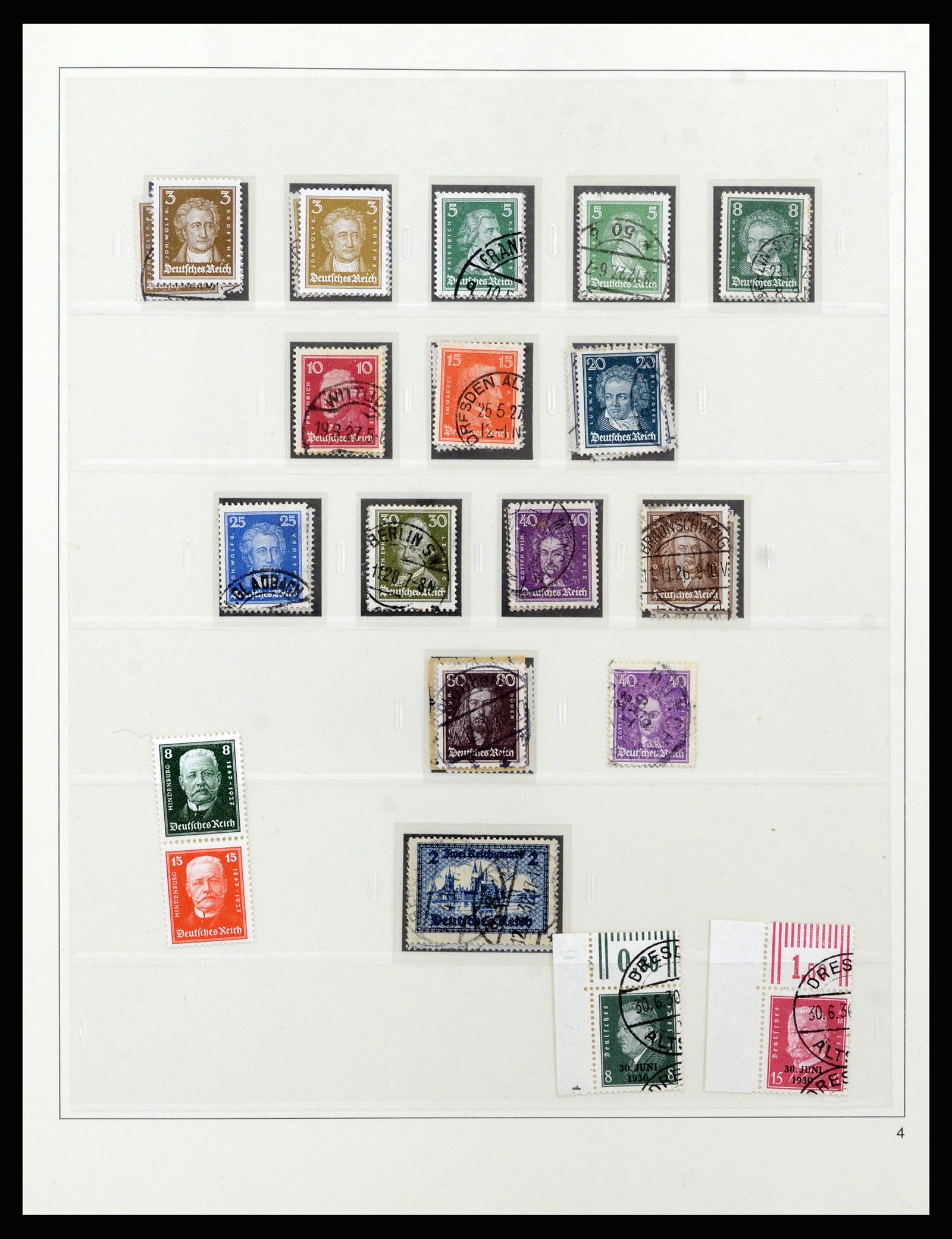 37120 007 - Postzegelverzameling 37120 Duitse Rijk 1923-1940.