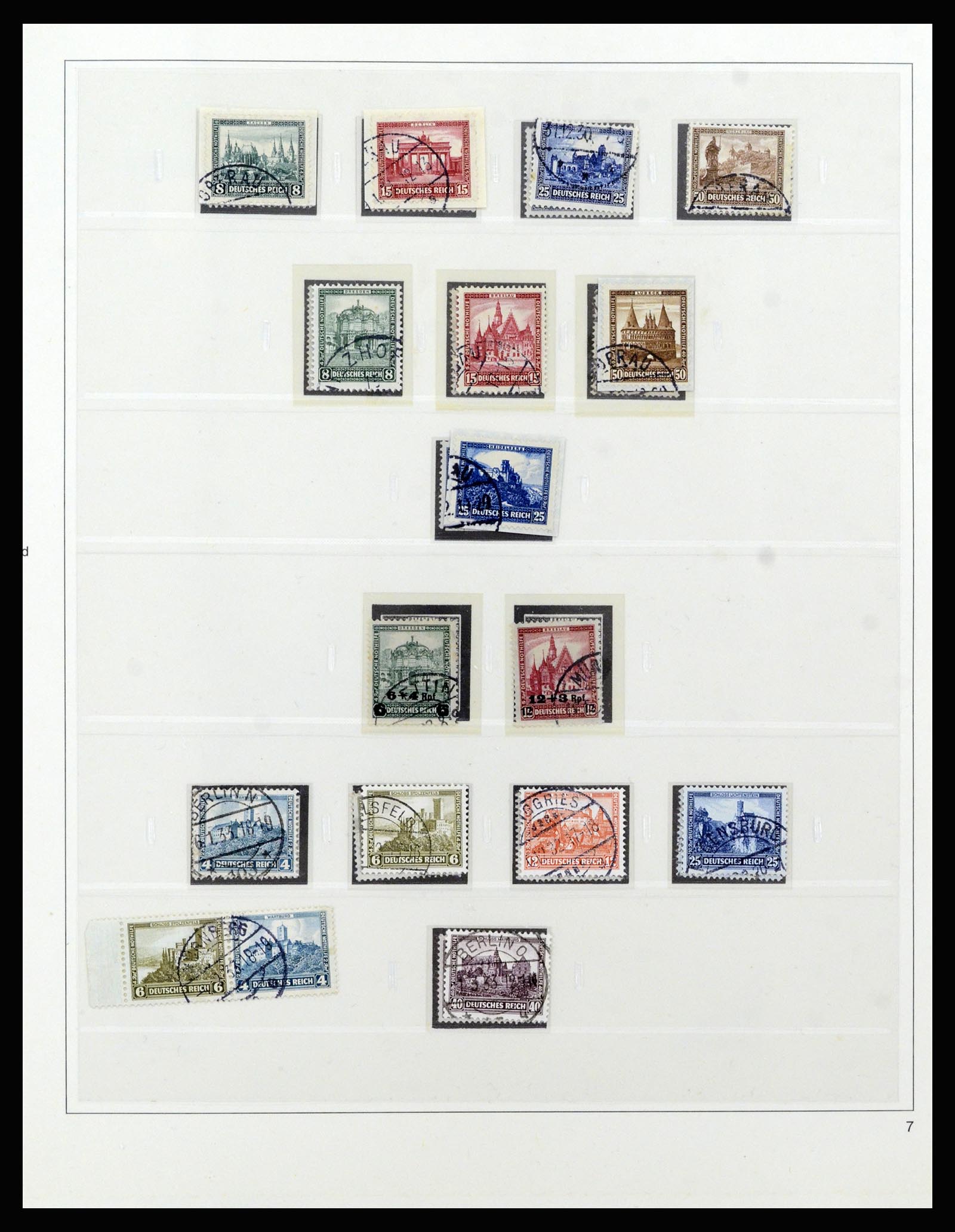 37120 012 - Postzegelverzameling 37120 Duitse Rijk 1923-1940.