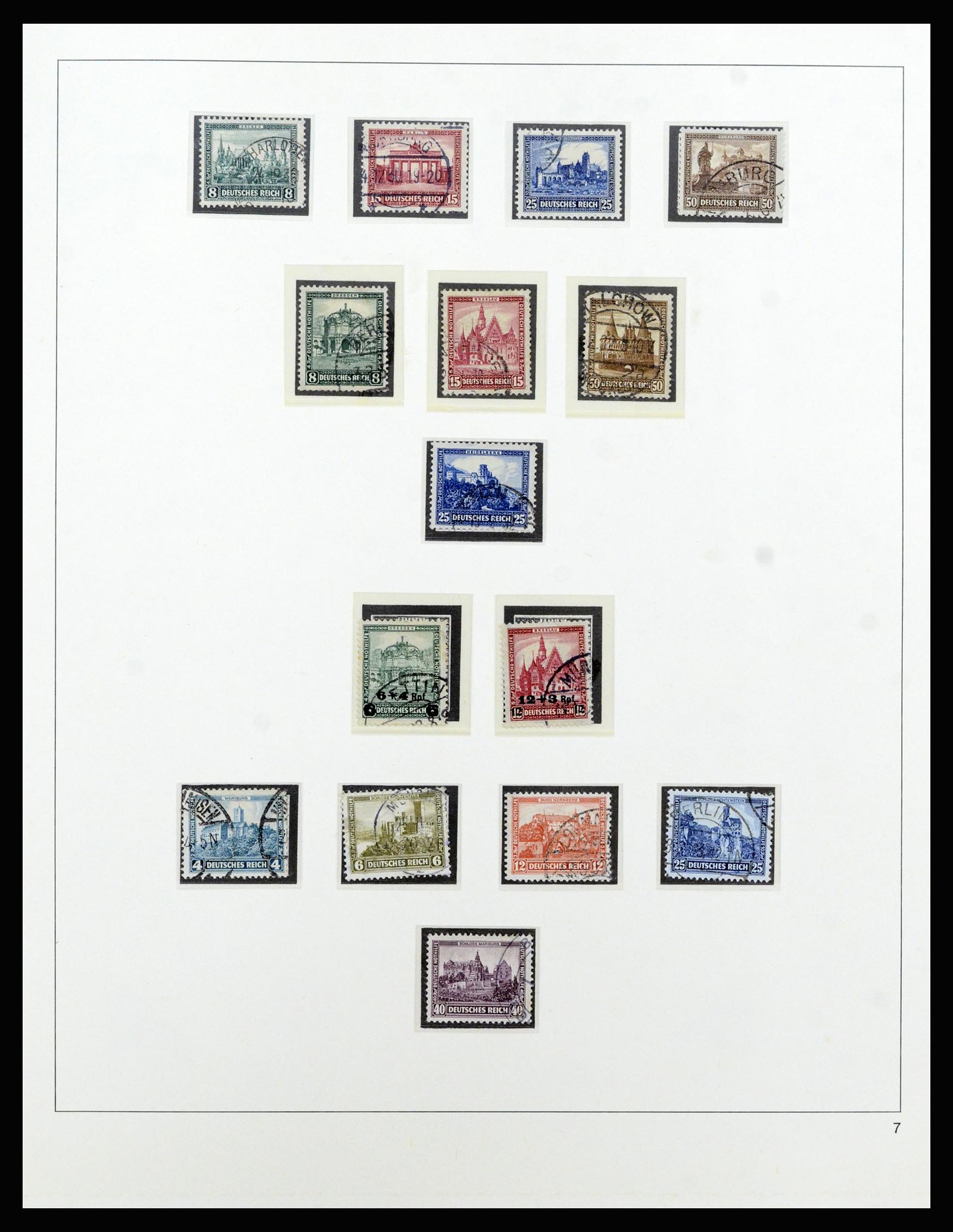 37120 013 - Postzegelverzameling 37120 Duitse Rijk 1923-1940.