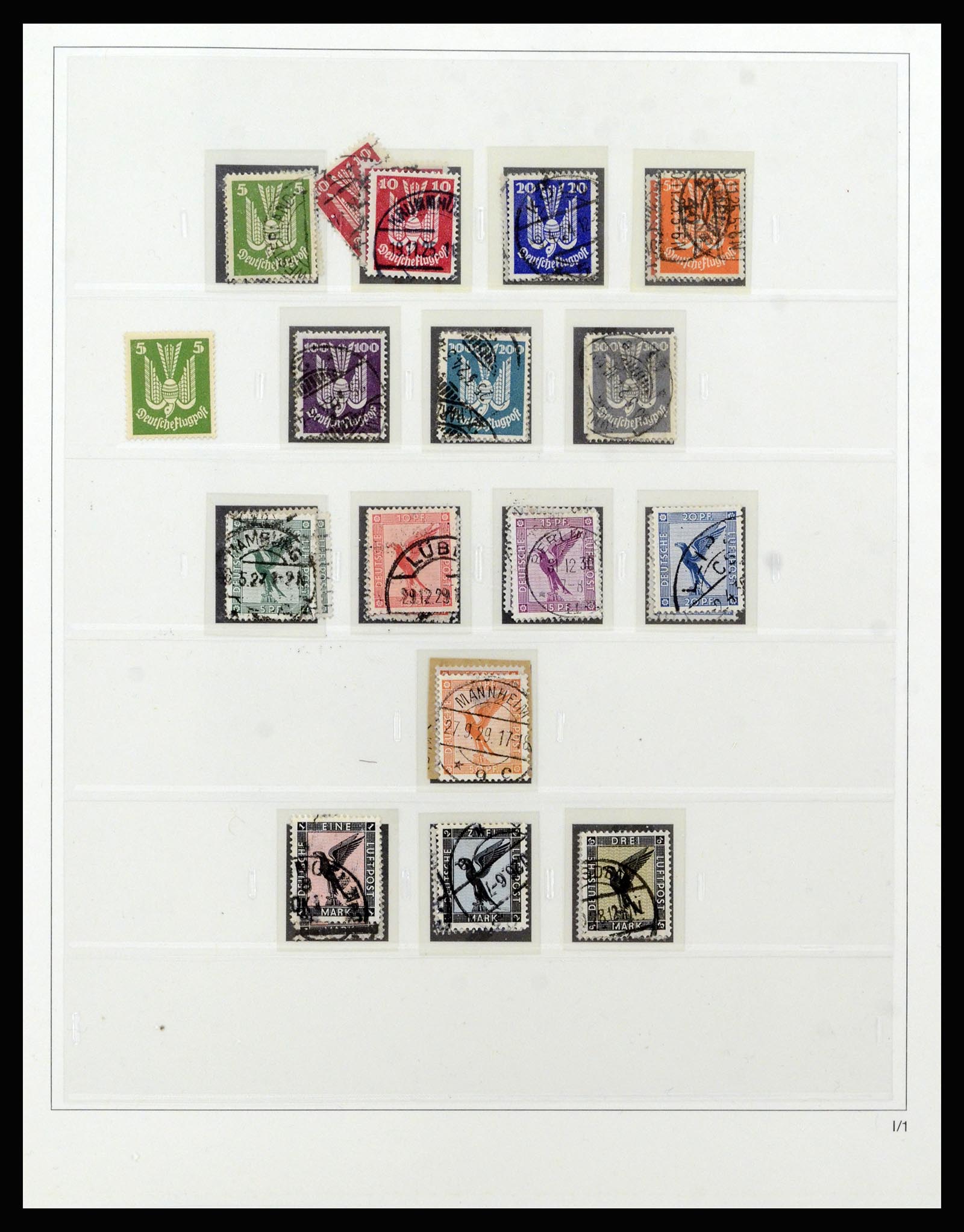 37120 014 - Stamp collection 37120 Germany Reich specialised 1923-1940.